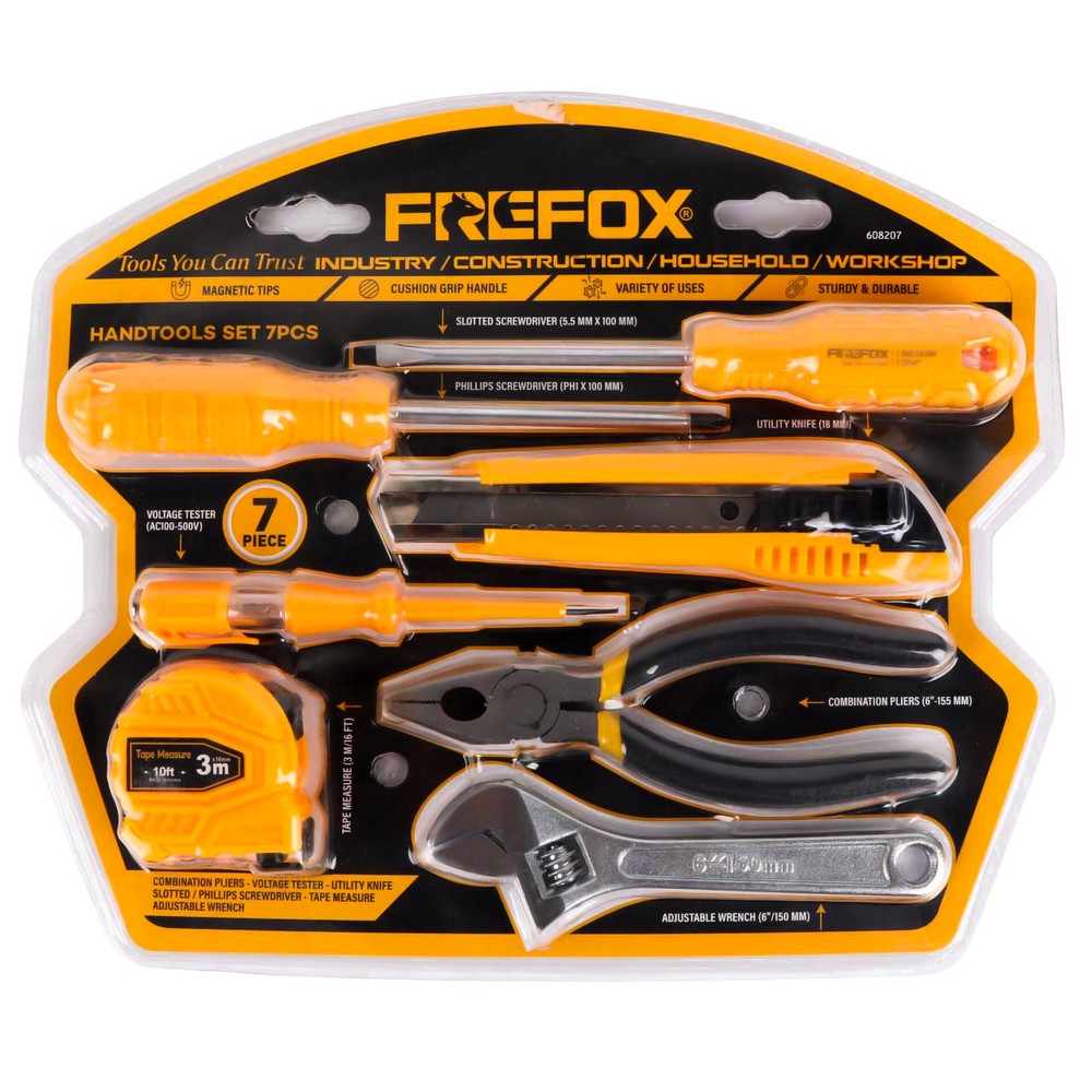 Frefox Handtools 7 Pieces Set 608207