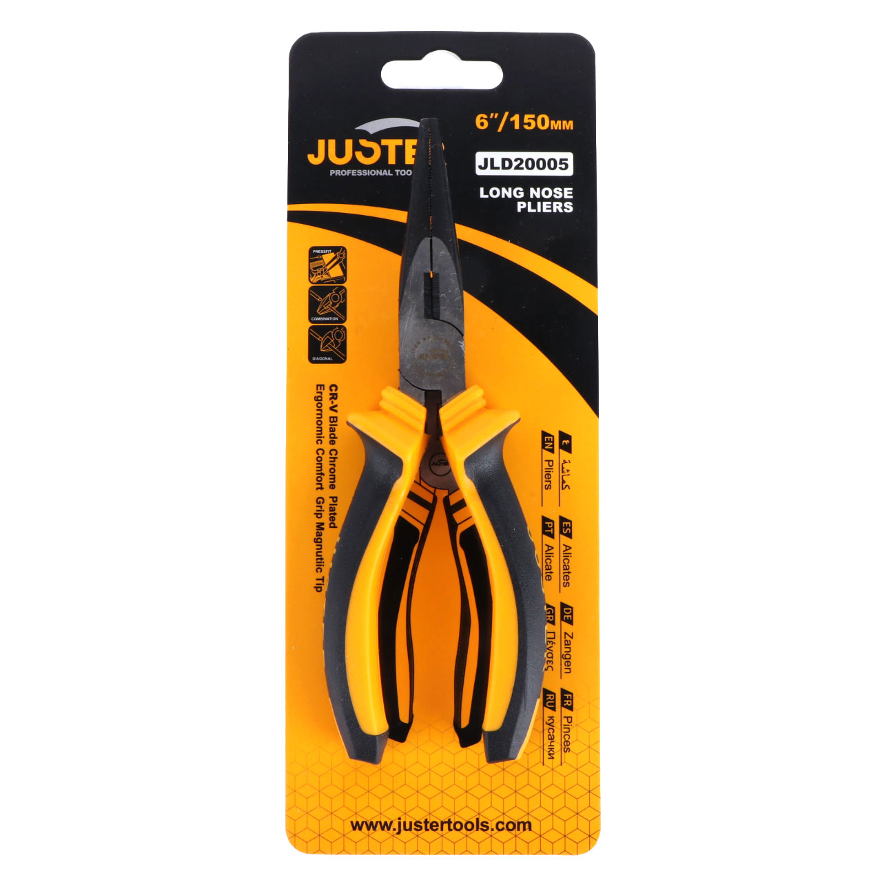 Juster Professional Long Nose Pliers 150mm JLD20005