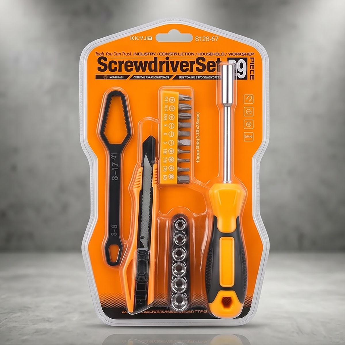 Screwdriver Set 9 Pieces S126-67 | Tools | Hand Tools Screwdriver Set 9 Pieces S126-67 | Tools | Hand Tools