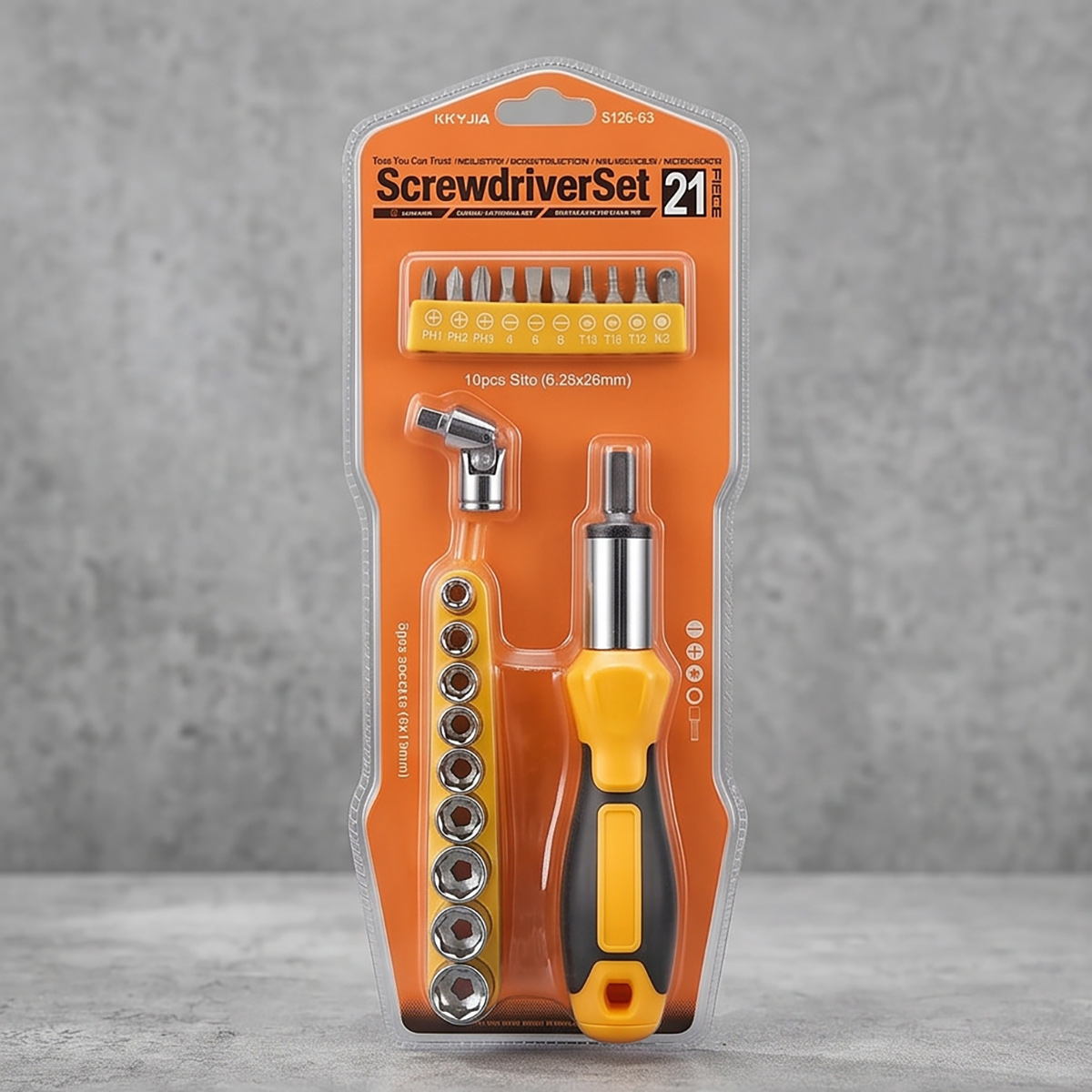 Screwdriver Set 21 Pieces S126-63 | Tools | Hand Tools Screwdriver Set 21 Pieces S126-63 | Tools | Hand Tools