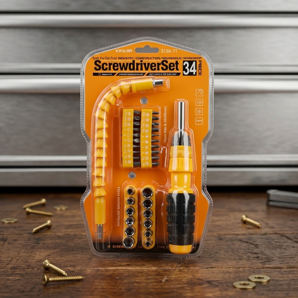 Screwdriver Set 34 Pieces S126-71 | Tools | Hand Tools Screwdriver Set 34 Pieces S126-71 | Tools | Hand Tools
