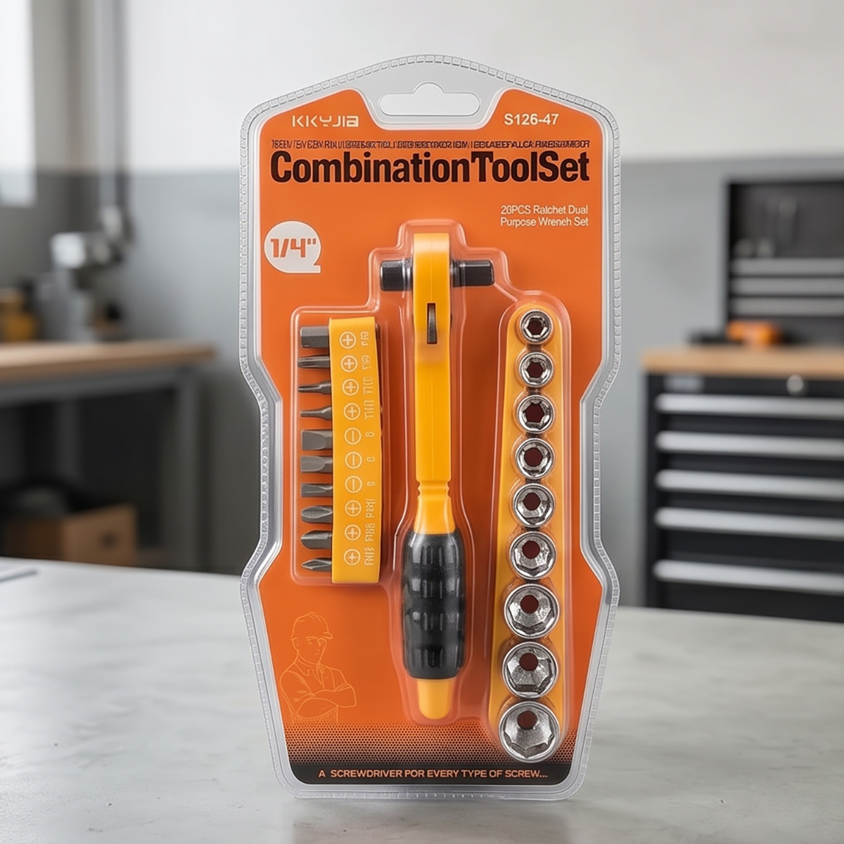 Kky Jia Combination Tool Set 20 Pieces