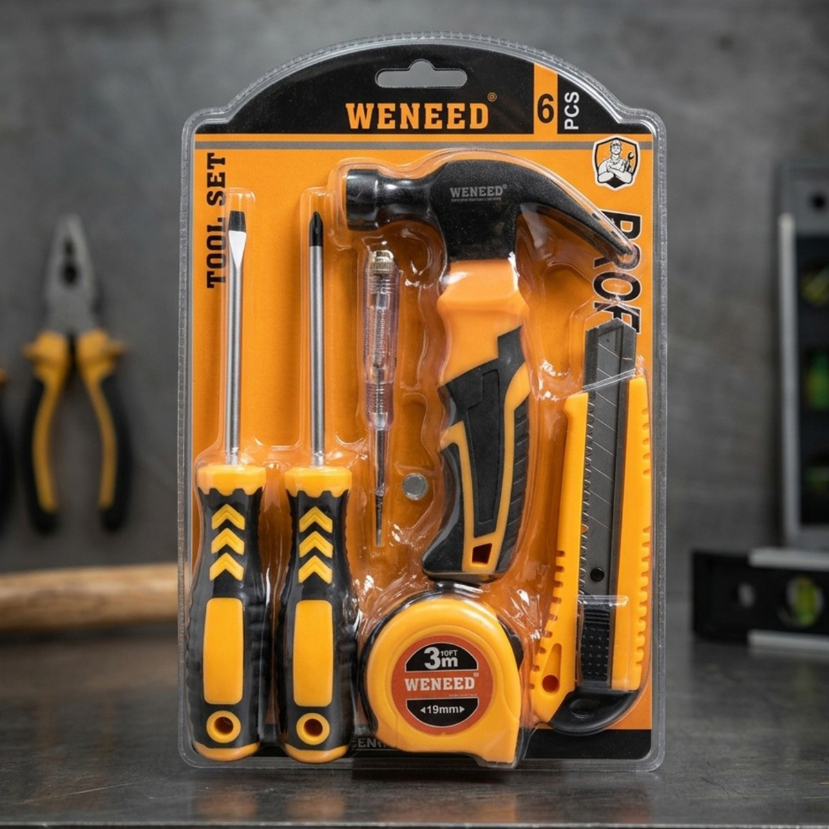 Weneed Combination Tools Set 6 Pieces ID-6046 | Tools | Hand Tools Weneed Combination Tools Set 6 Pieces ID-6046 | Tools | Hand Tools