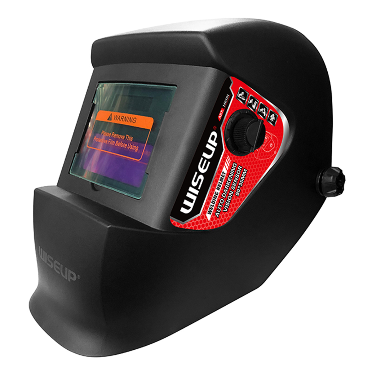 Wiseup Welding Helmet 90x35mm 140301