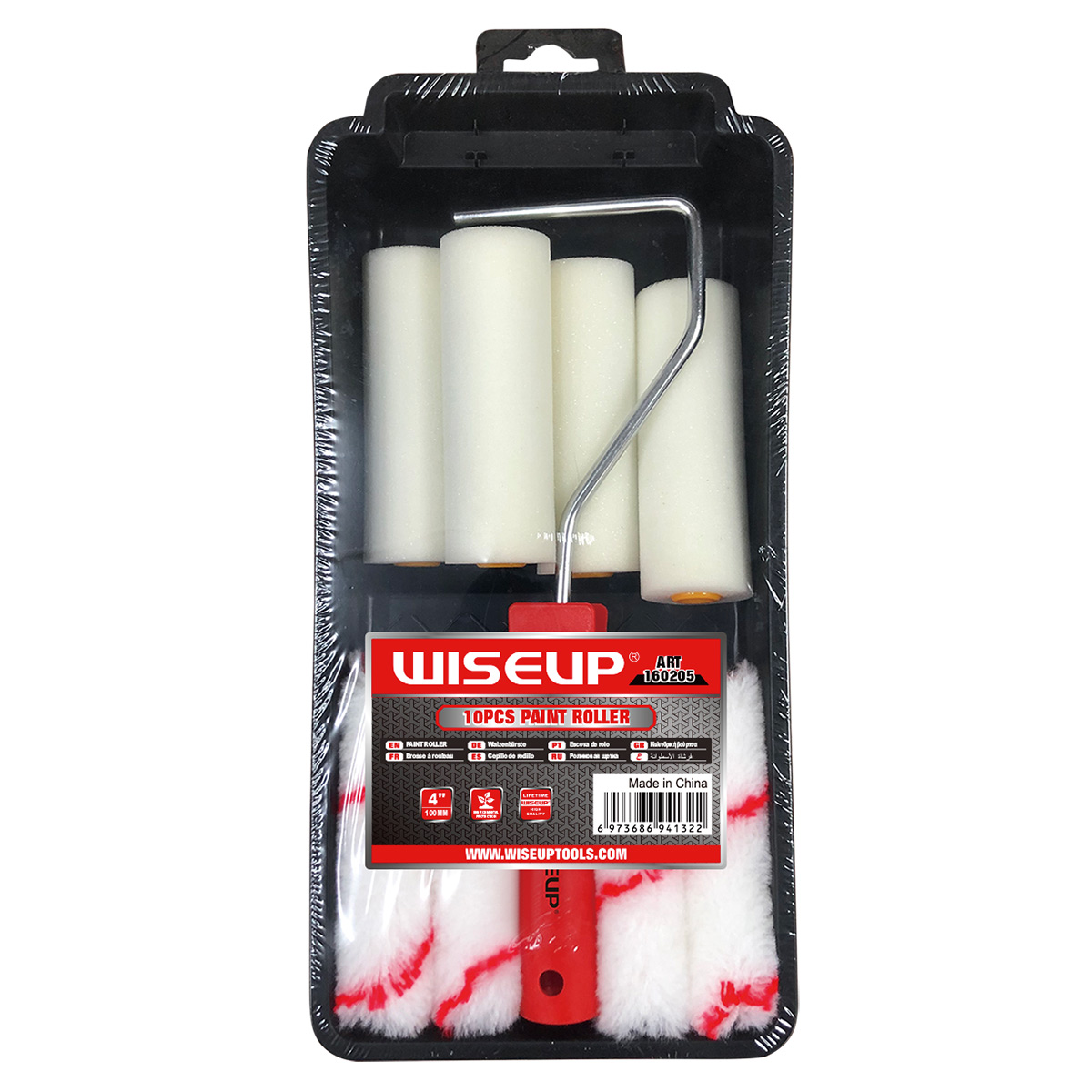 Wiseup Paint Mini Roller 10 Pieces 160205