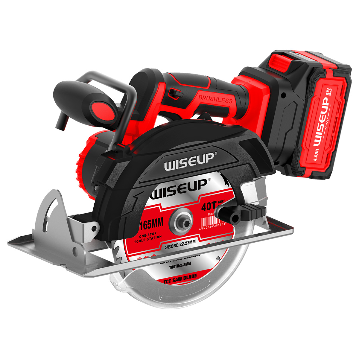 Wiseup Cordless Circular Saw 165mm 171422