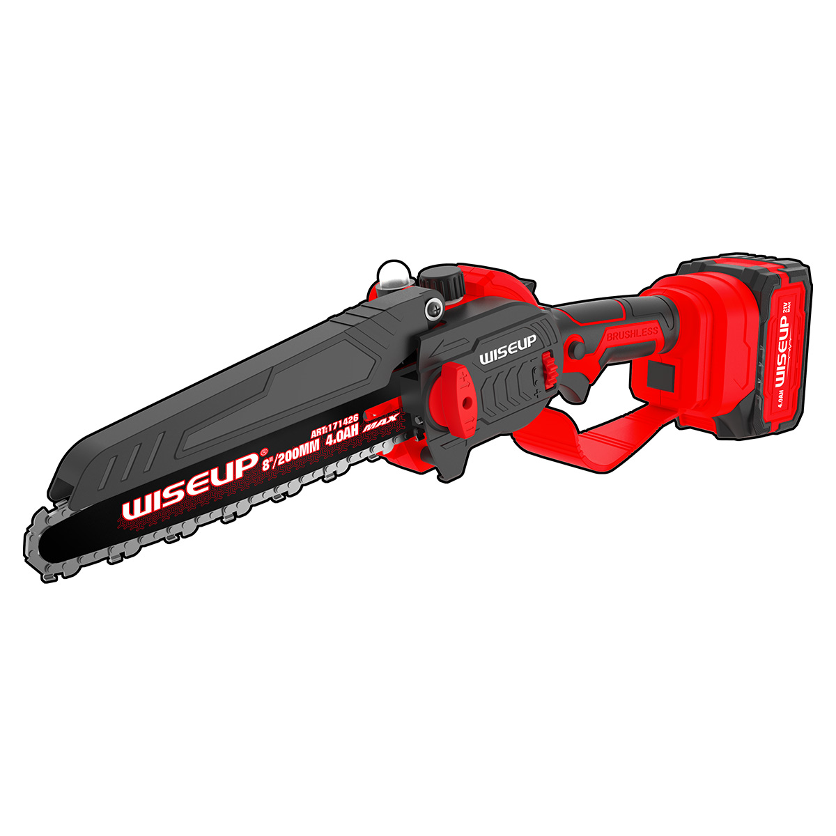 Wiseup Cordless Chainsaw 200mm 8 Inch 171426 | Tools | Power Tools | Chain Saws Wiseup Cordless Chainsaw 200mm 8 Inch 171426 | Tools | Power Tools | Chain Saws