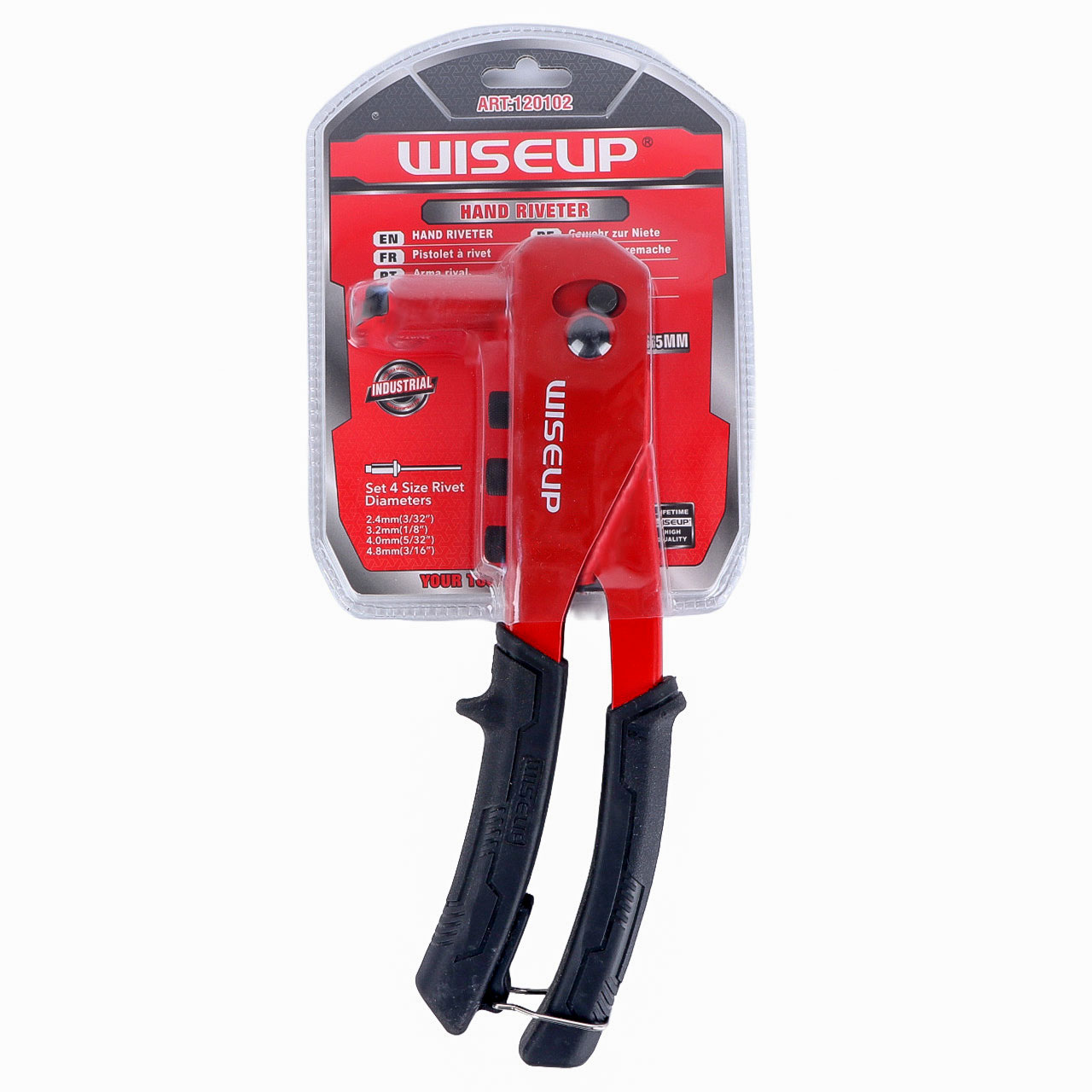 Wiseup Hand Riveter 265mm 120102-1 | Tools | Hand Tools | Plumbing Tools Wiseup Hand Riveter 265mm 120102-1 | Tools | Hand Tools | Plumbing Tools