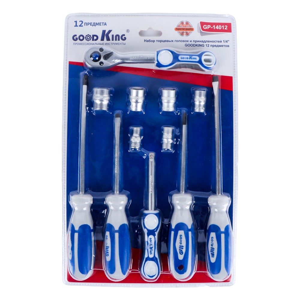 Good King Combination Screw Driver Set GP-14012