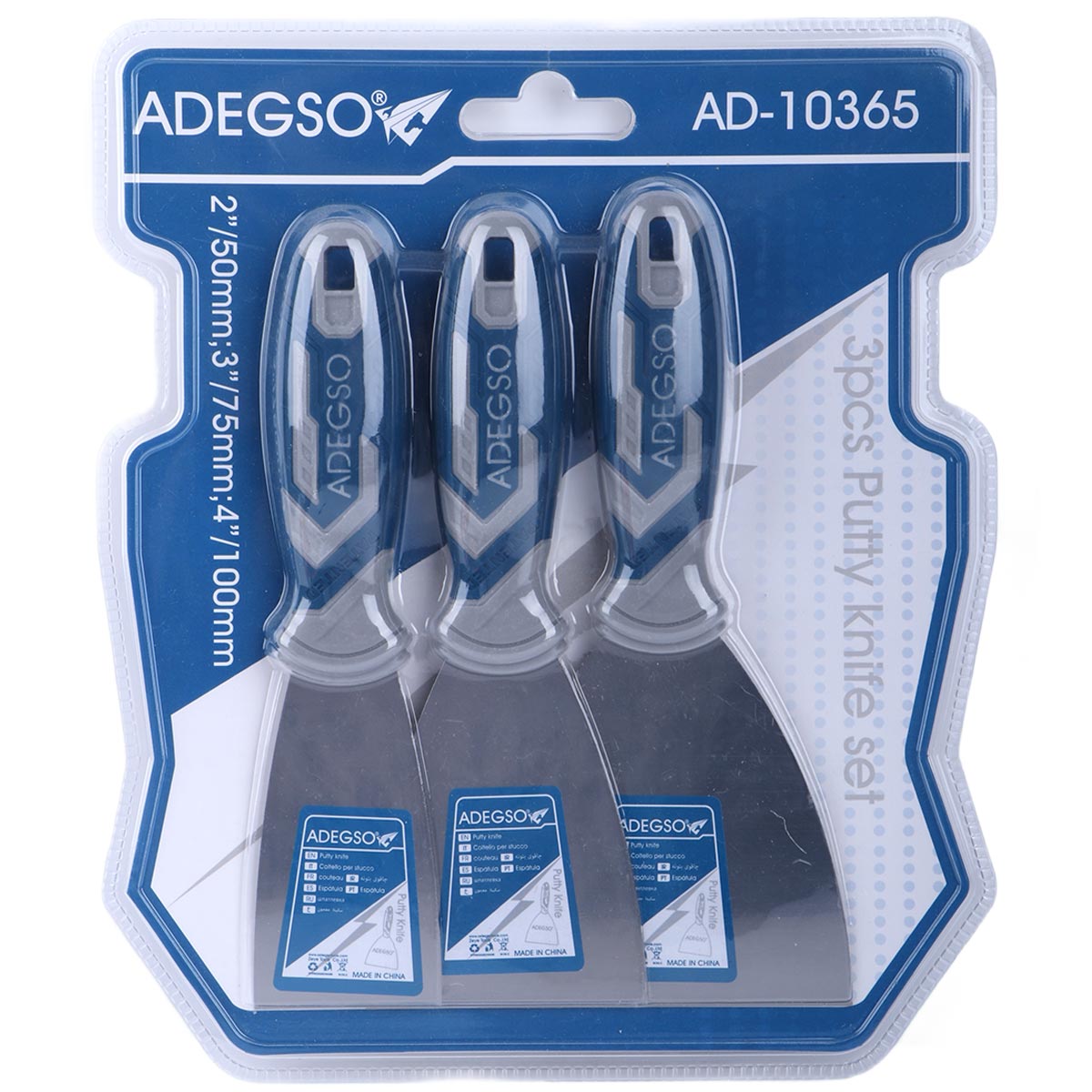 ADEGSO Scrapper Knife 3 Pieces Set