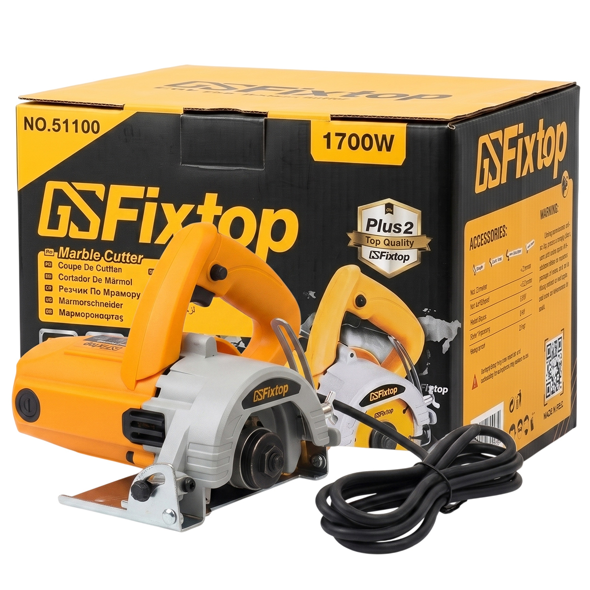 Fixtop Marble Cutter 1700W