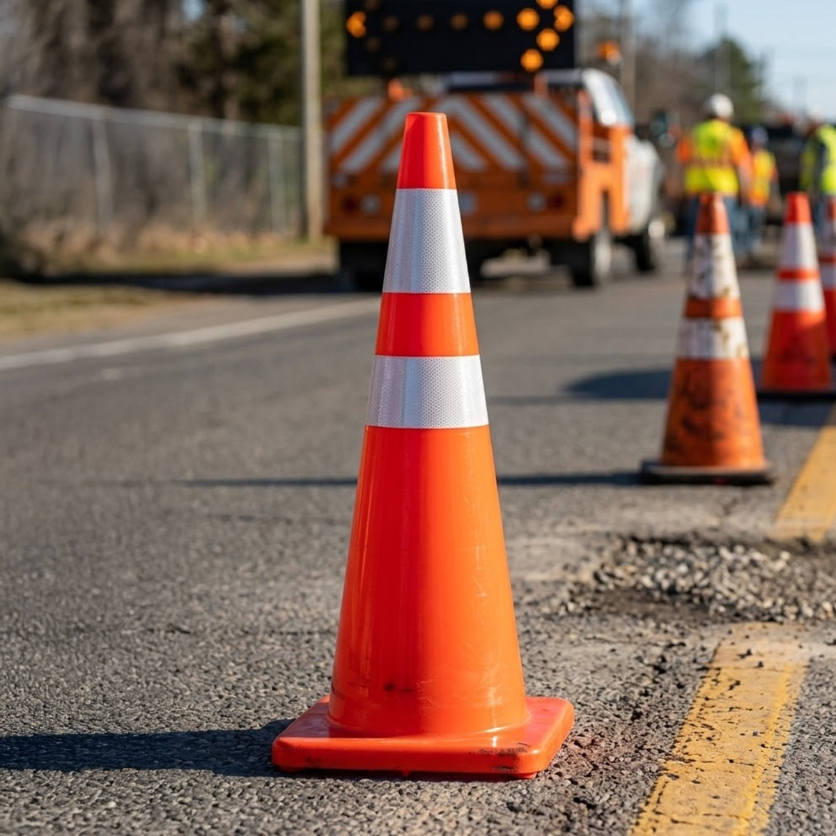 Safety Traffic Cone 0.68M