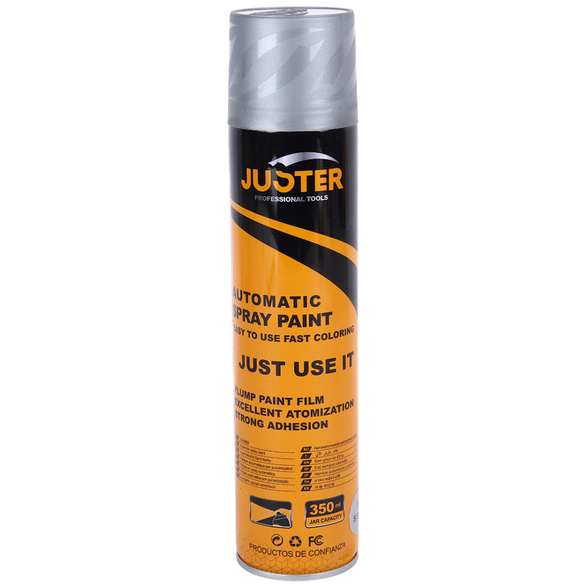 Juster Automatic Spray Paint 350ml Silver 14212JLD99008