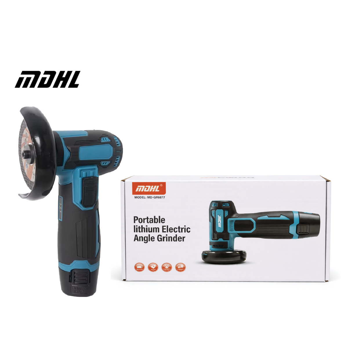Portable Cordless Mini Angle Grinder