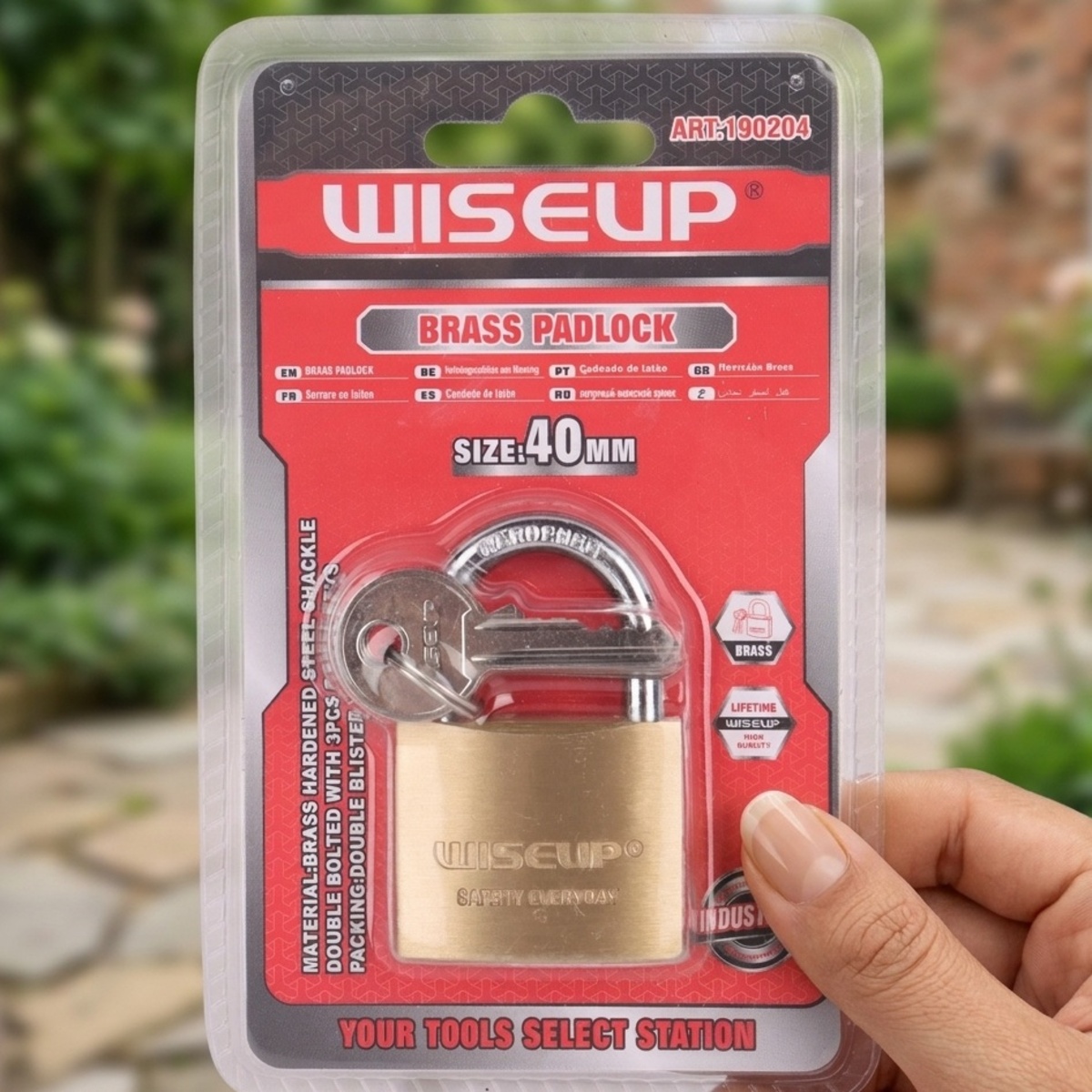 Wiseup Pad Lock 40Mm
