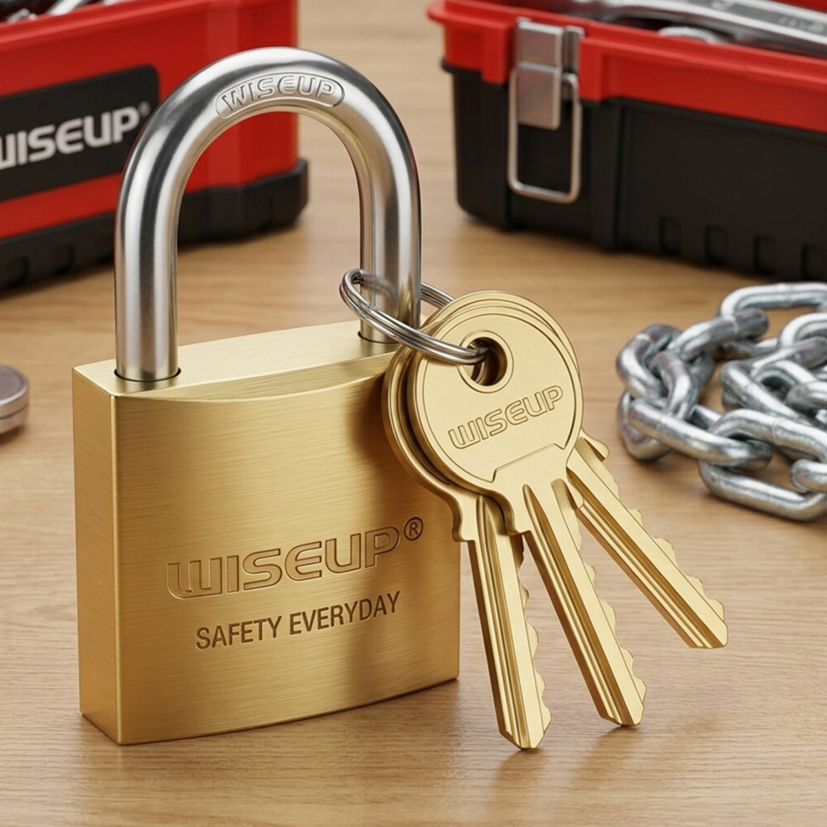 Wiseup Pad Lock 50Mm