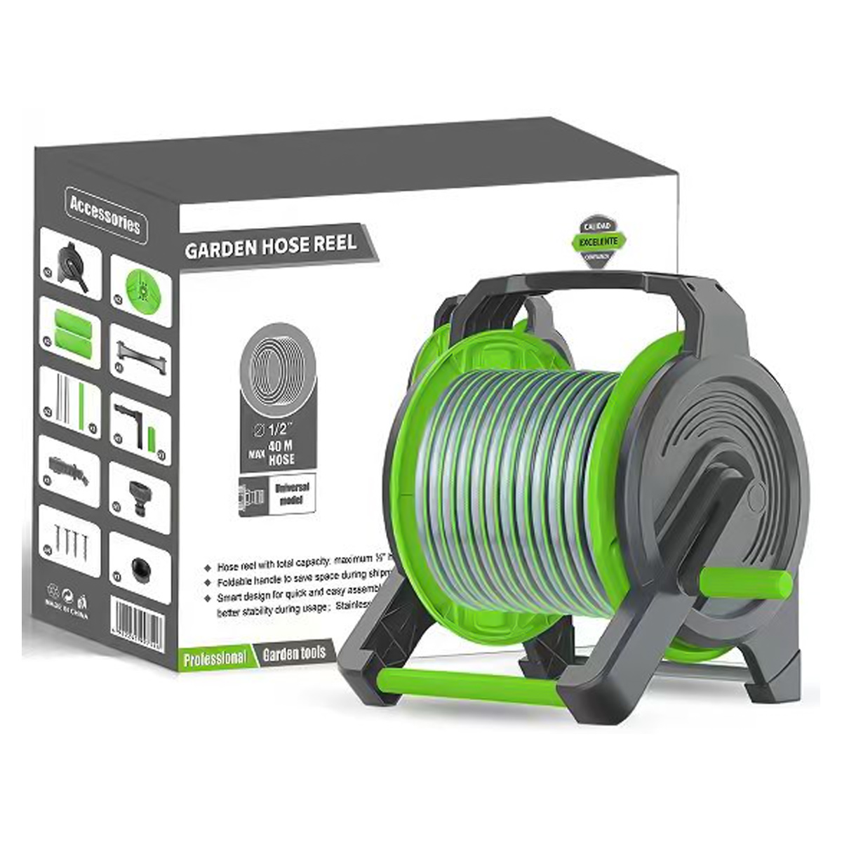Hose With Reel 40M