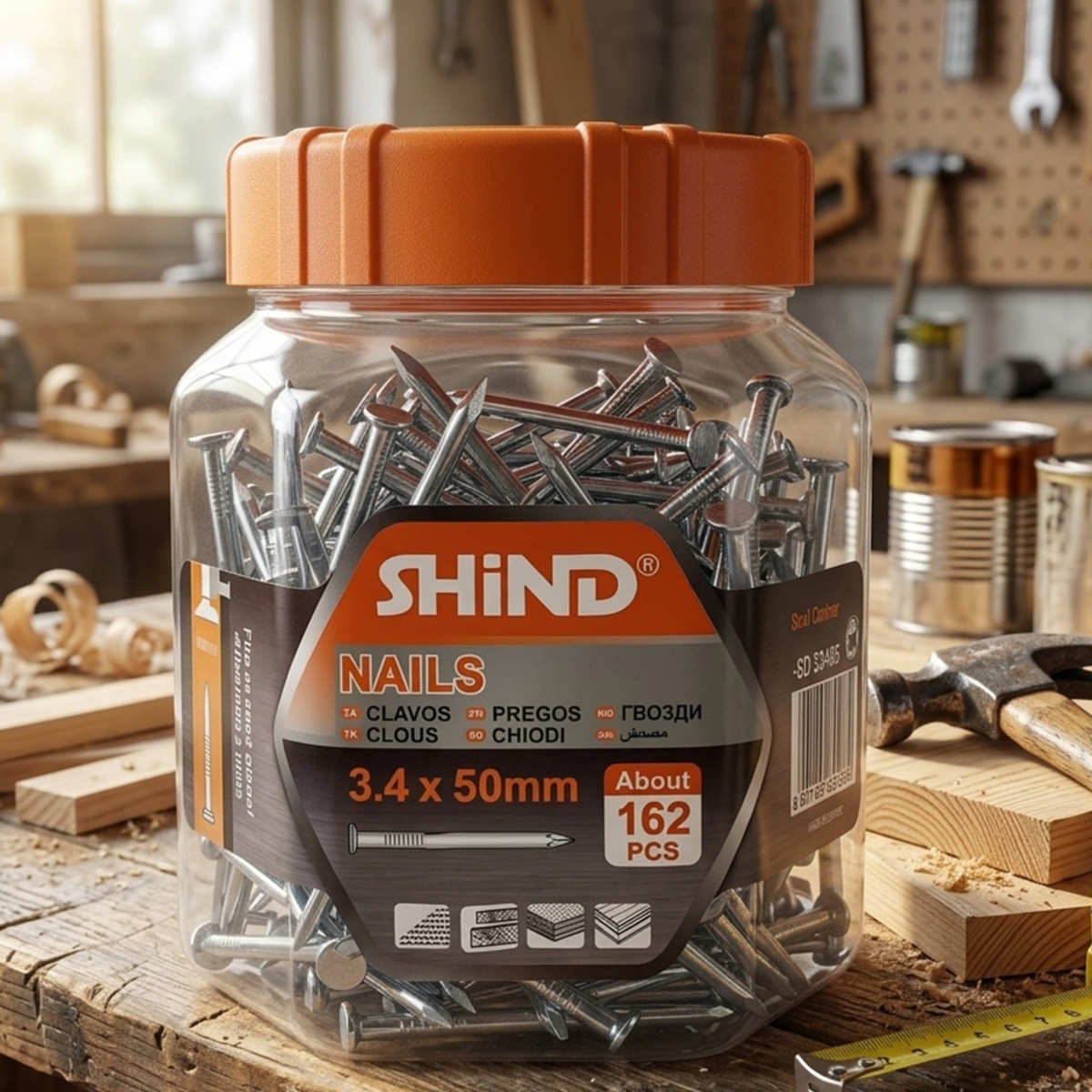 Shind Concrete Nails 2 Inch 32466 | Tools | Hand Tools Shind Concrete Nails 2 Inch 32466 | Tools | Hand Tools