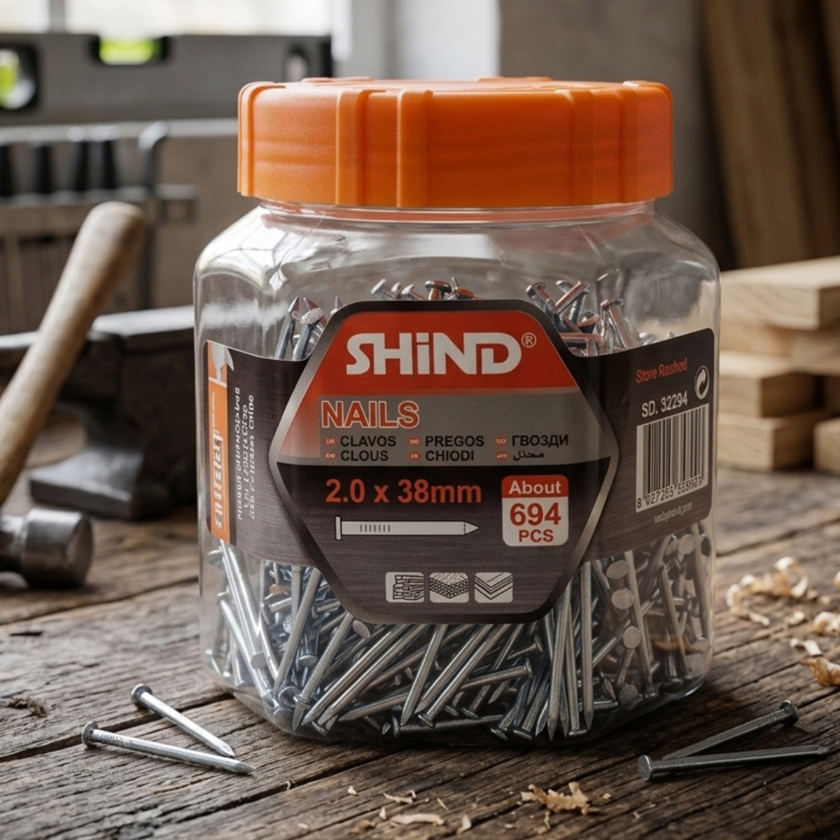 Shind Wooden Nail 1.5 Inch 32392 | Tools | Hand Tools Shind Wooden Nail 1.5 Inch 32392 | Tools | Hand Tools