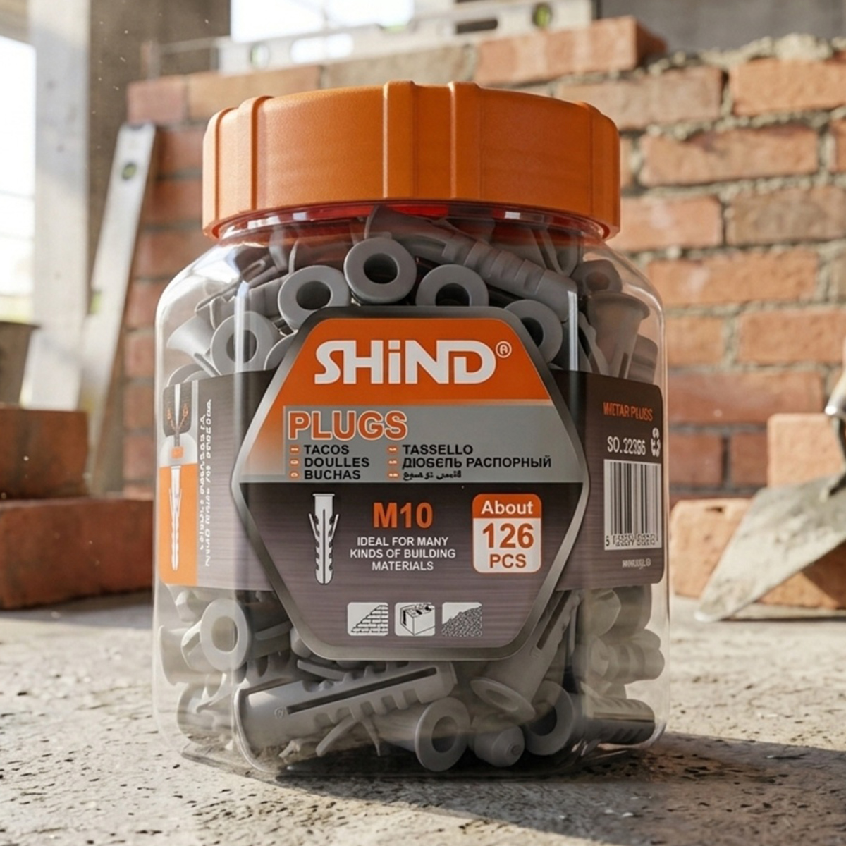 Shind Plastic Anchors 10mm 32566
