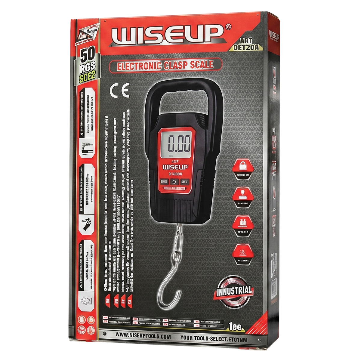 Wiseup Electronic Clasp Scale 081204 | Tools | Measuring & Fastening Wiseup Electronic Clasp Scale 081204 | Tools | Measuring & Fastening