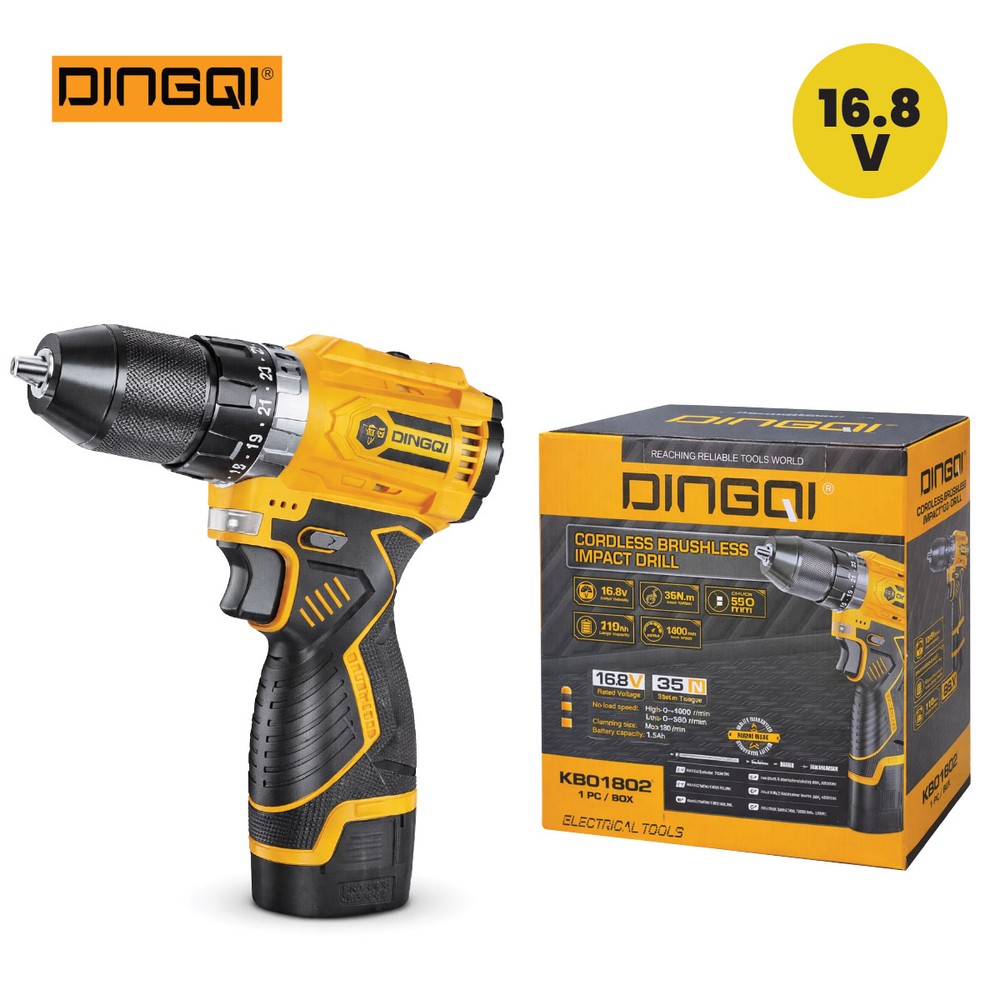 Dingqi Cordless Drill 16.8 Volt
