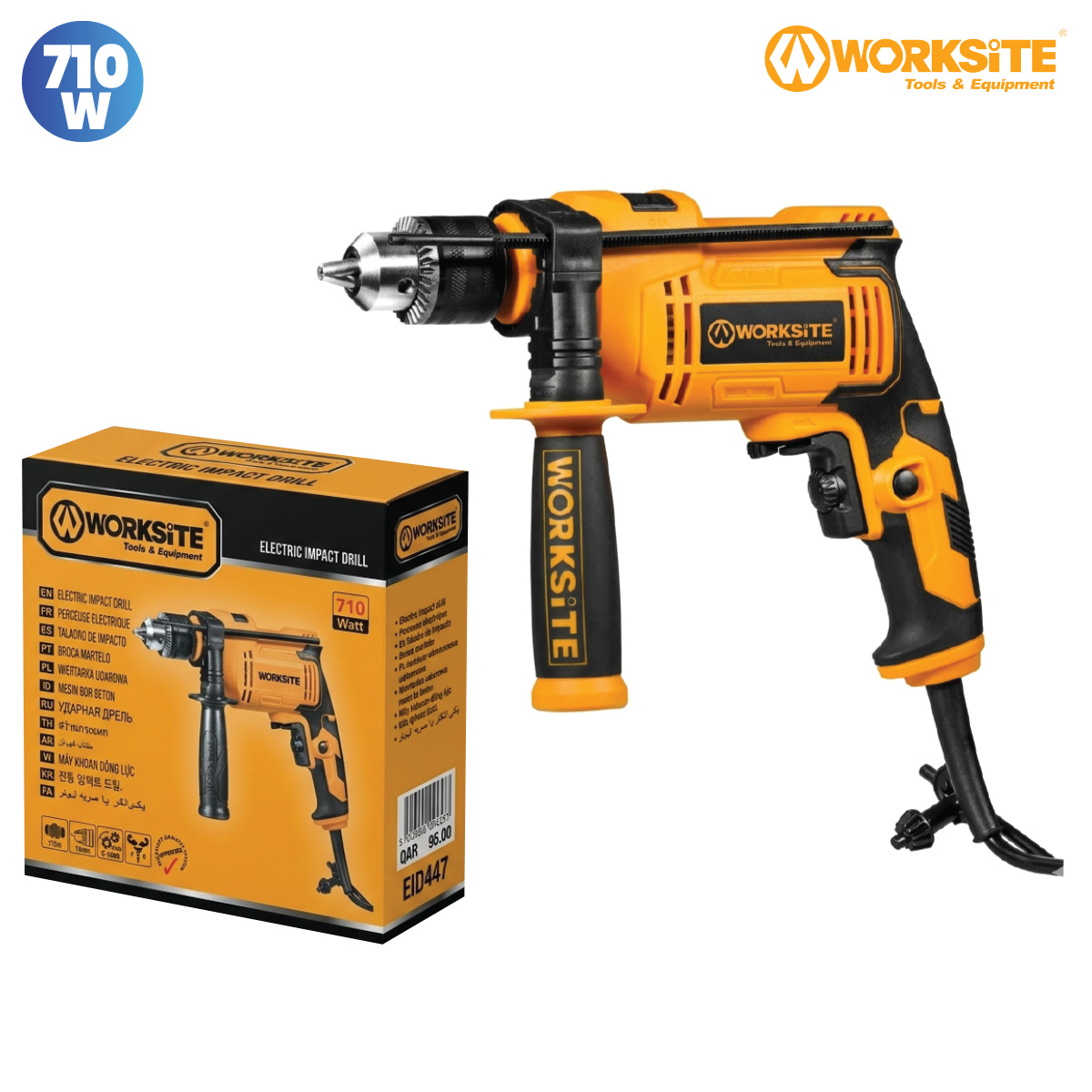 Worksite Electric Impact Drill 710W EID447