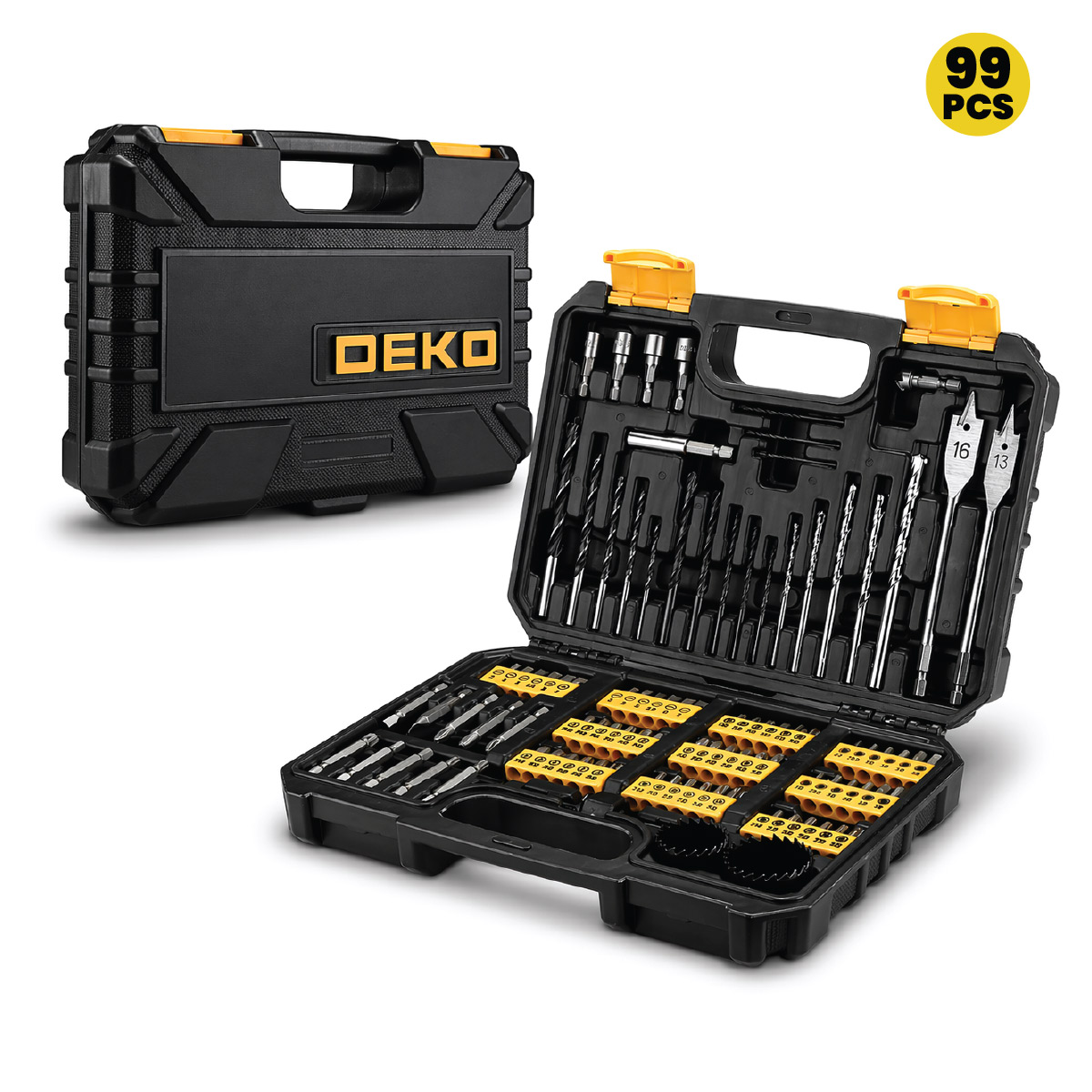Deko Drill Bit Set 99 Pieces | Tools | Power Tools | Drill Machines Deko Drill Bit Set 99 Pieces | Tools | Power Tools | Drill Machines