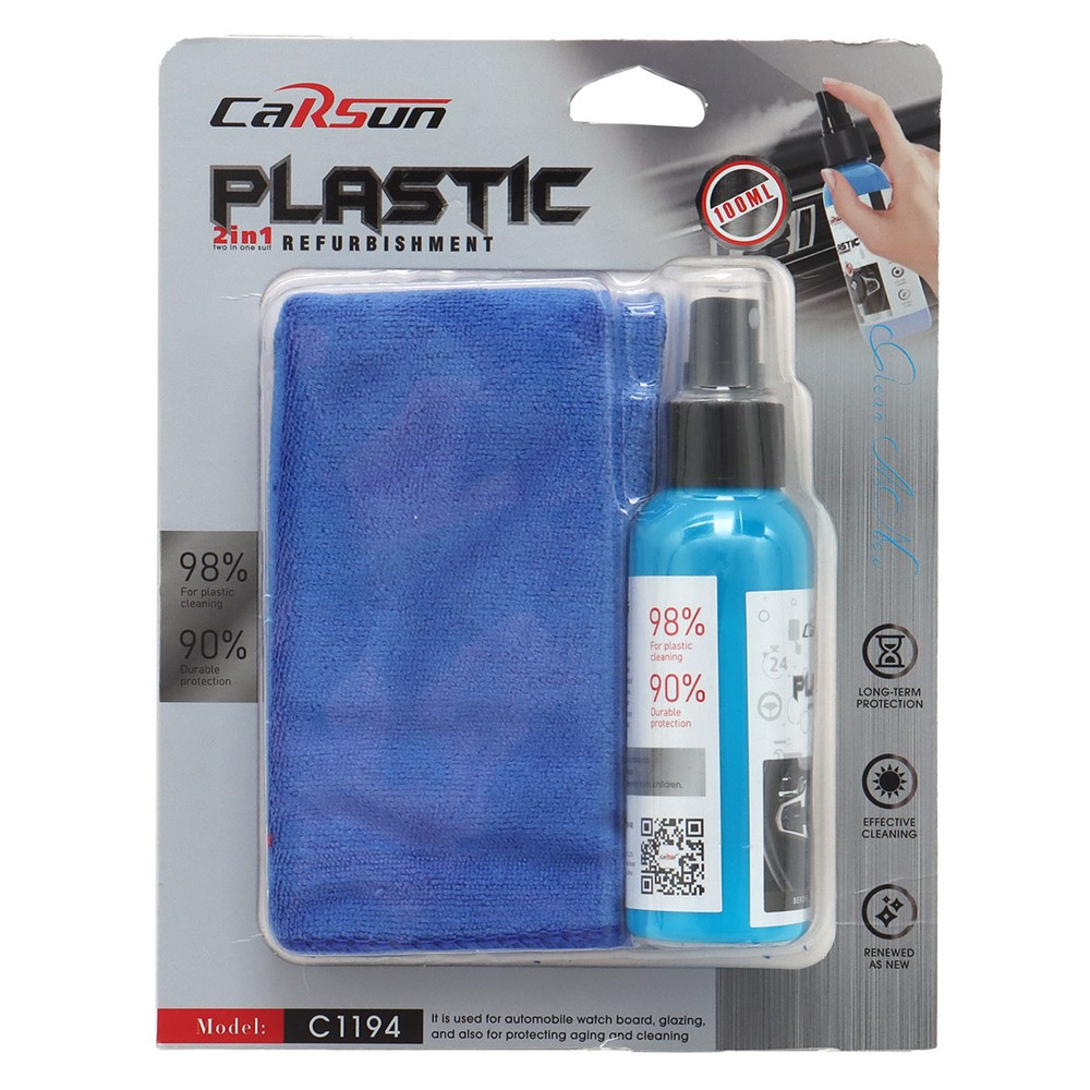 Carsun 2-in-1 Plastic Refurbishment 100ml