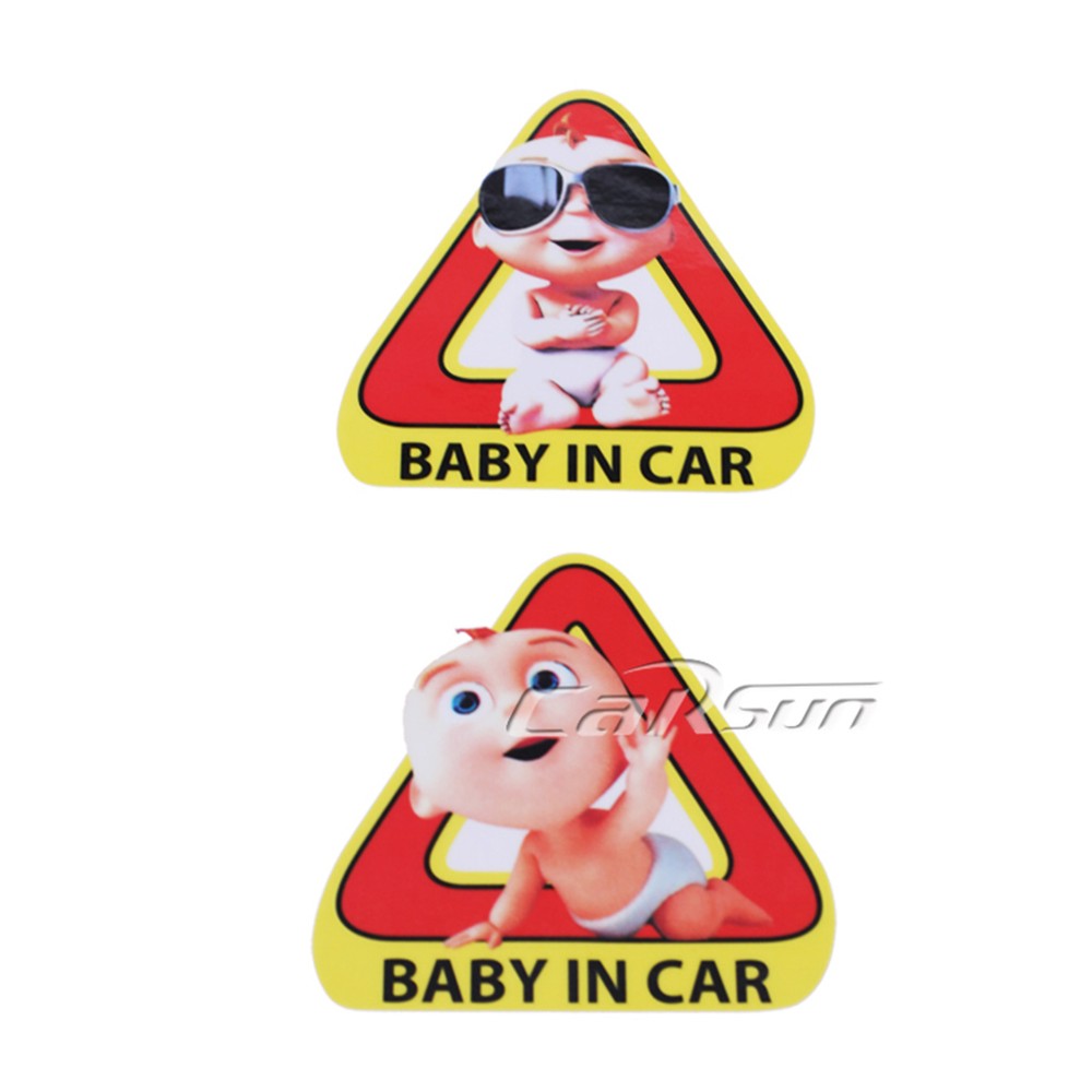 Car Sun Car Sticker Baby In Car Design