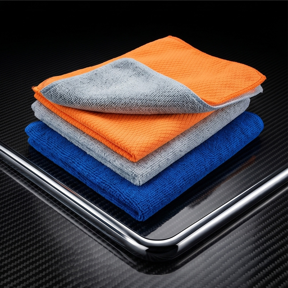 Microfiber Clean Cloth Car Cleaning Towel 3 Set
