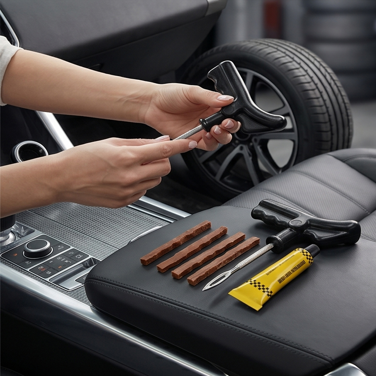 Carsun Tyre Repair Kit Tools