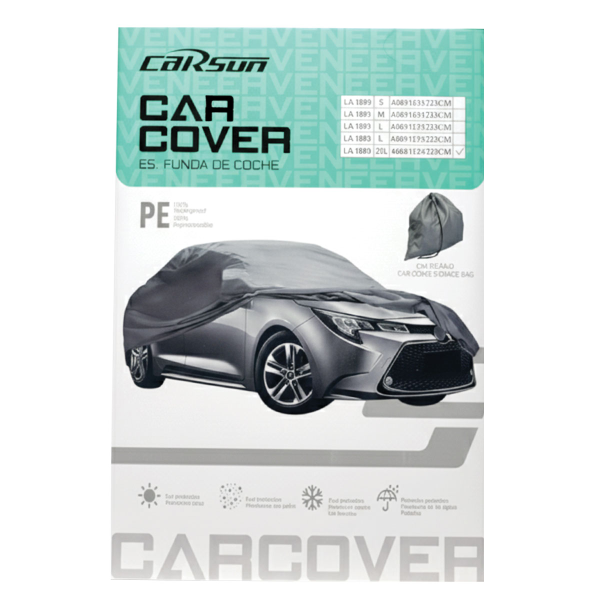 Carsun Protective Car Cover (xL)