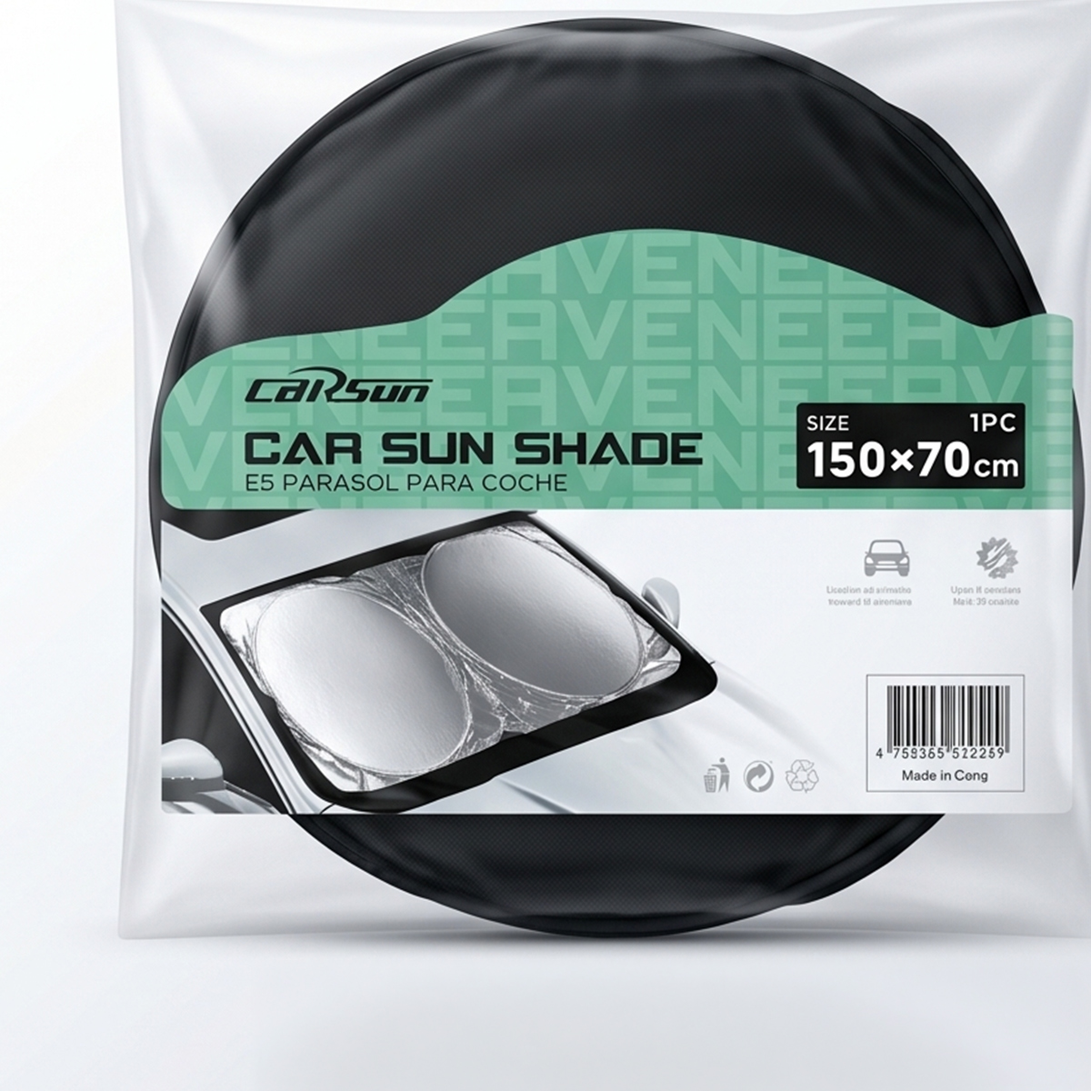 Carsun Car Foldable Sun Shade