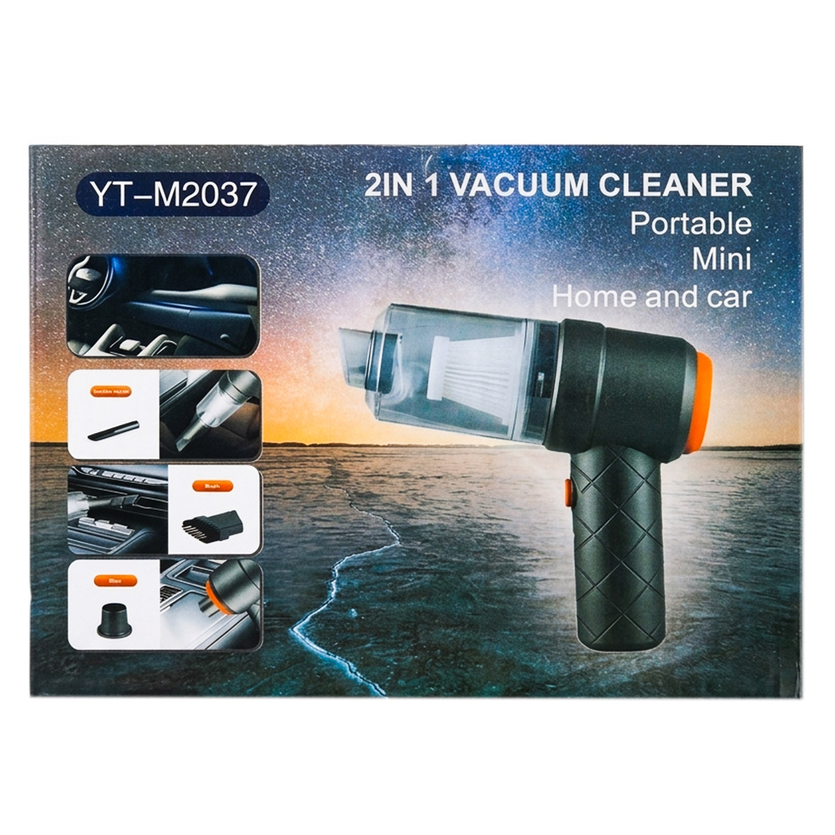 Portable Mini Vacuum Cleaner For Home And Car 2In 1
