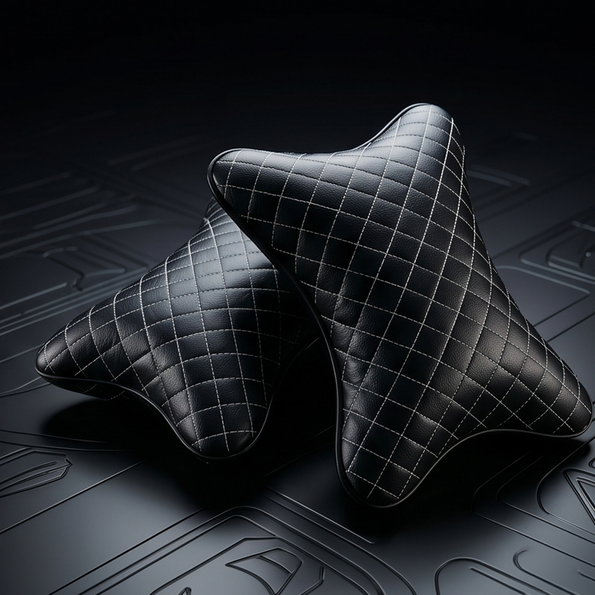 Car Neck Pillow Black