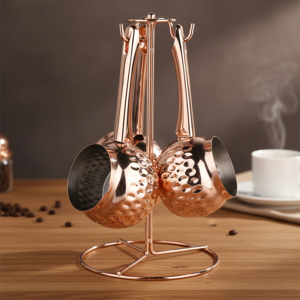 Coffee Warmer With Stand 3 Pieces