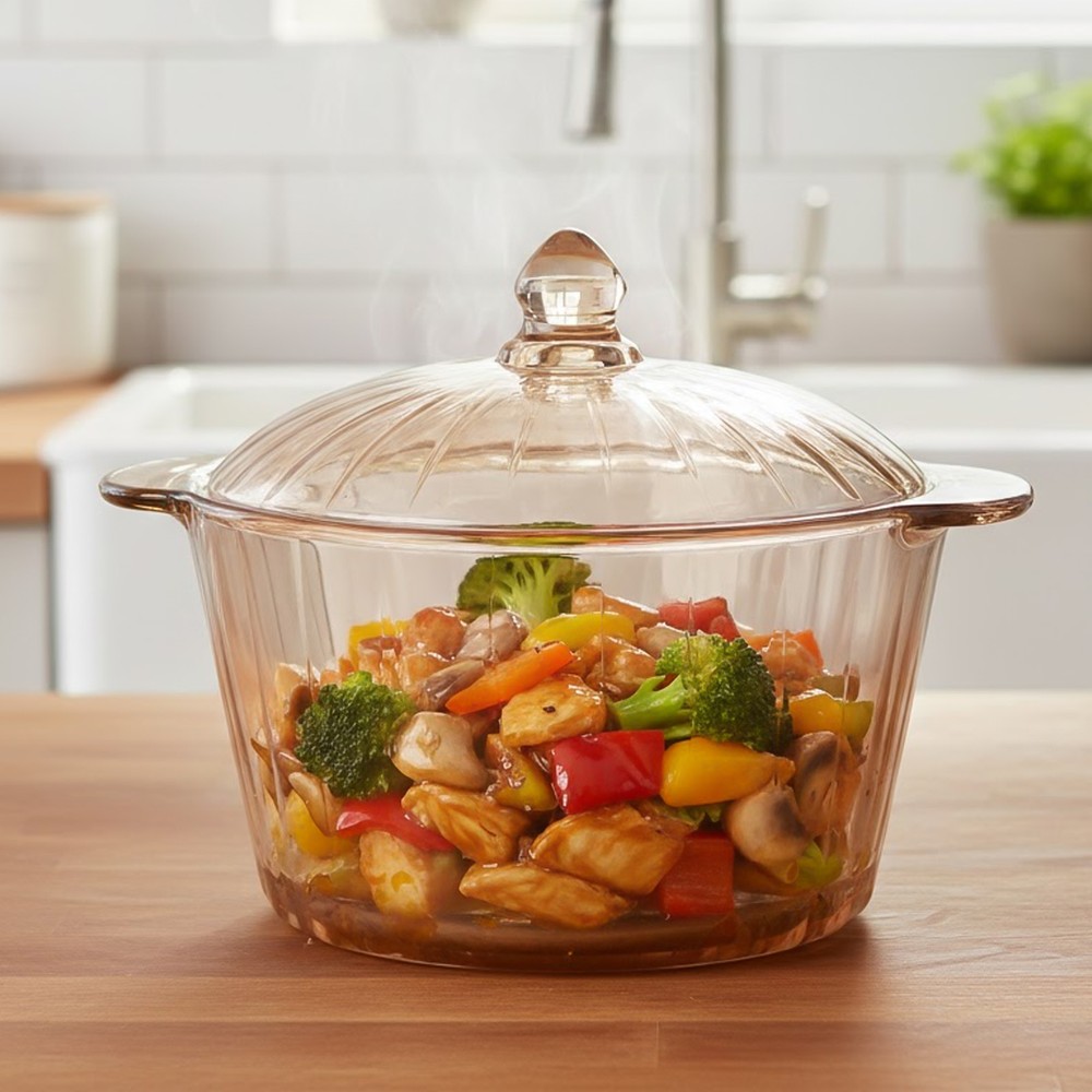 Glass Casserole With Lid