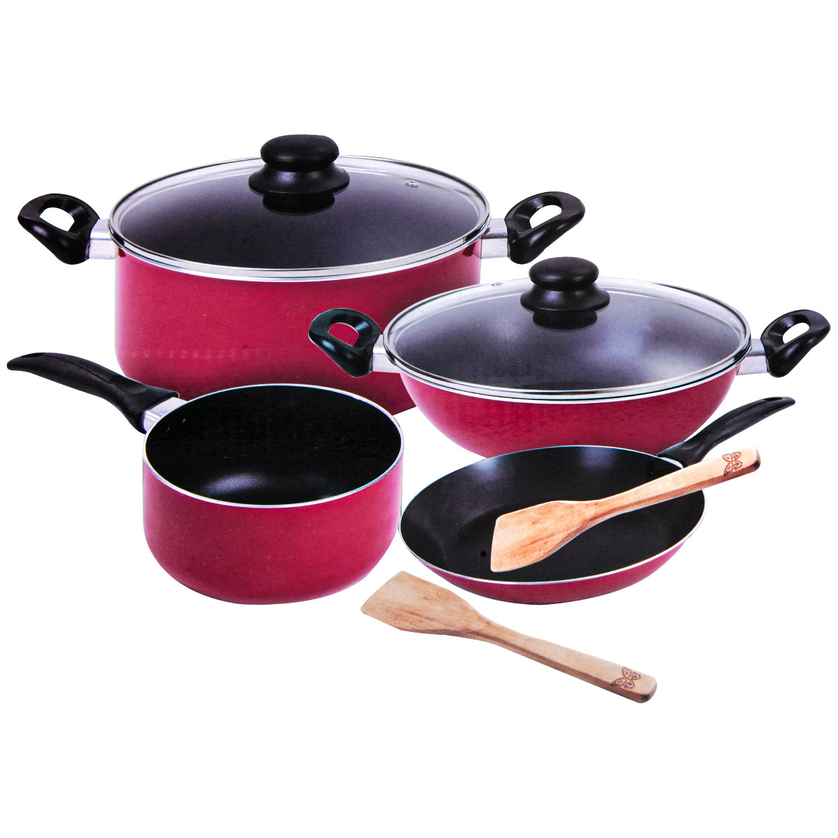 Non Stick Cookware 8 Piece Set