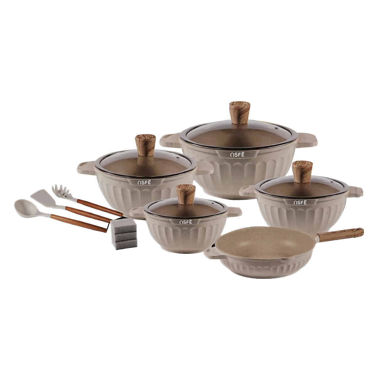 Granite Cookware Set 15 Pieces
