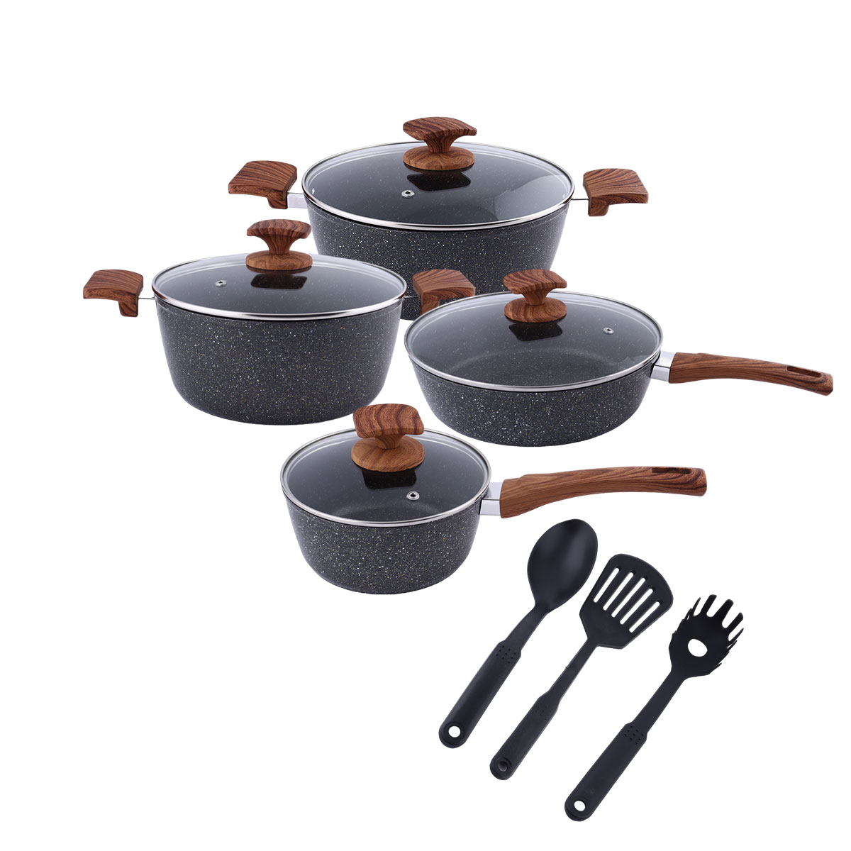 Granite Cookware 11 Pieces Set