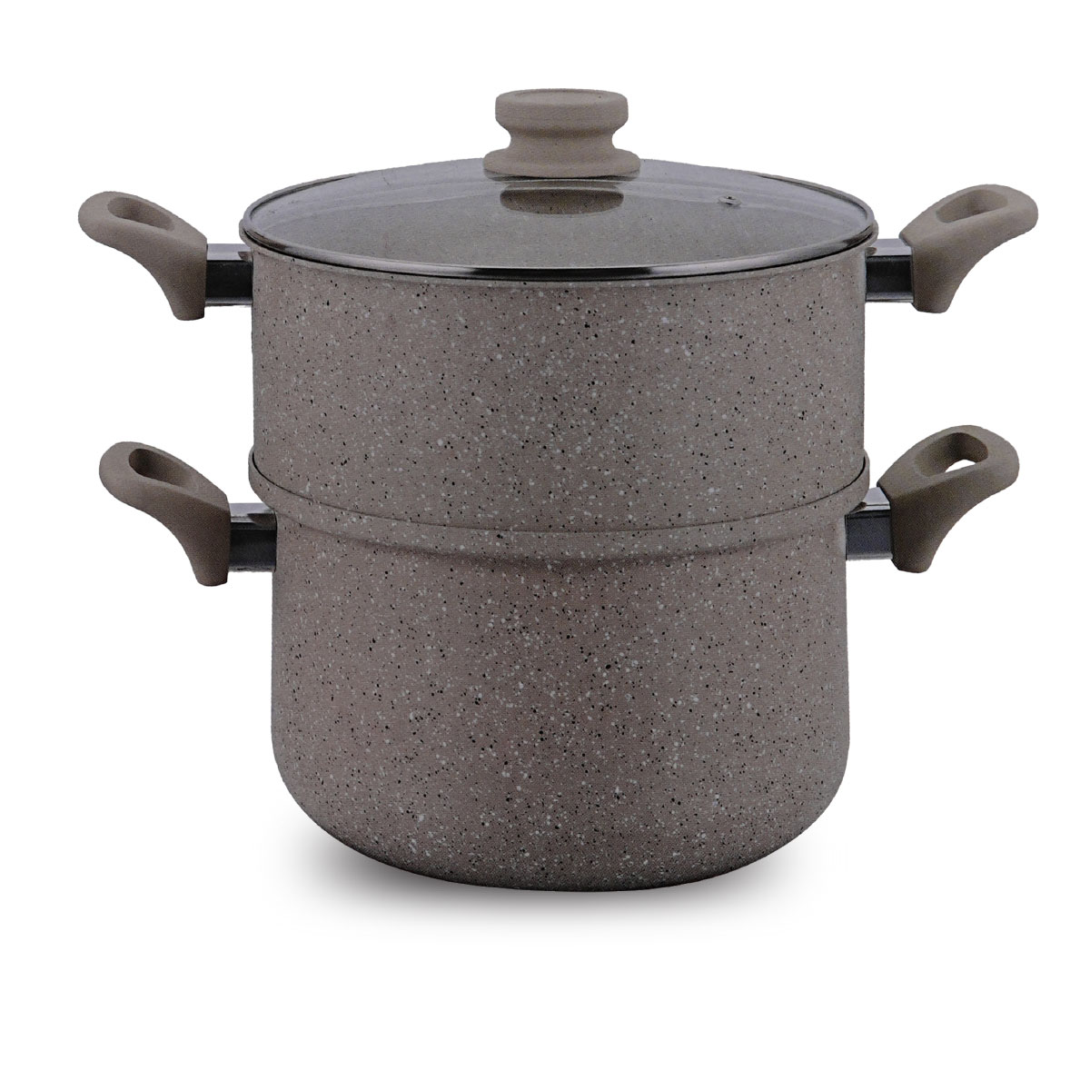 2 Layer Granite Steamer 24cm