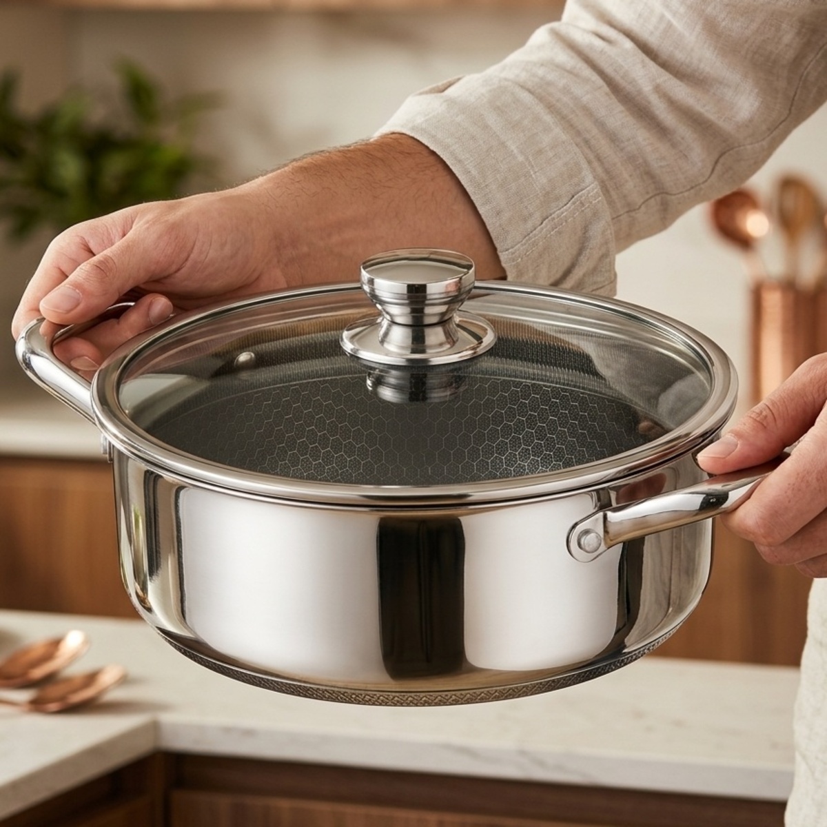 Stainless Steel Casserole