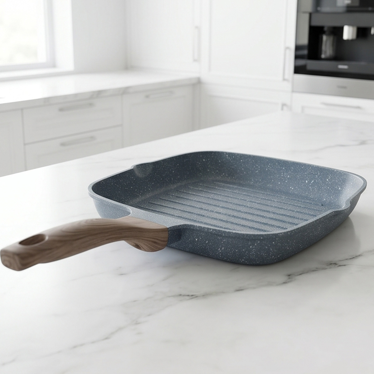 Stainless Steel Non-Stick Grill Pan