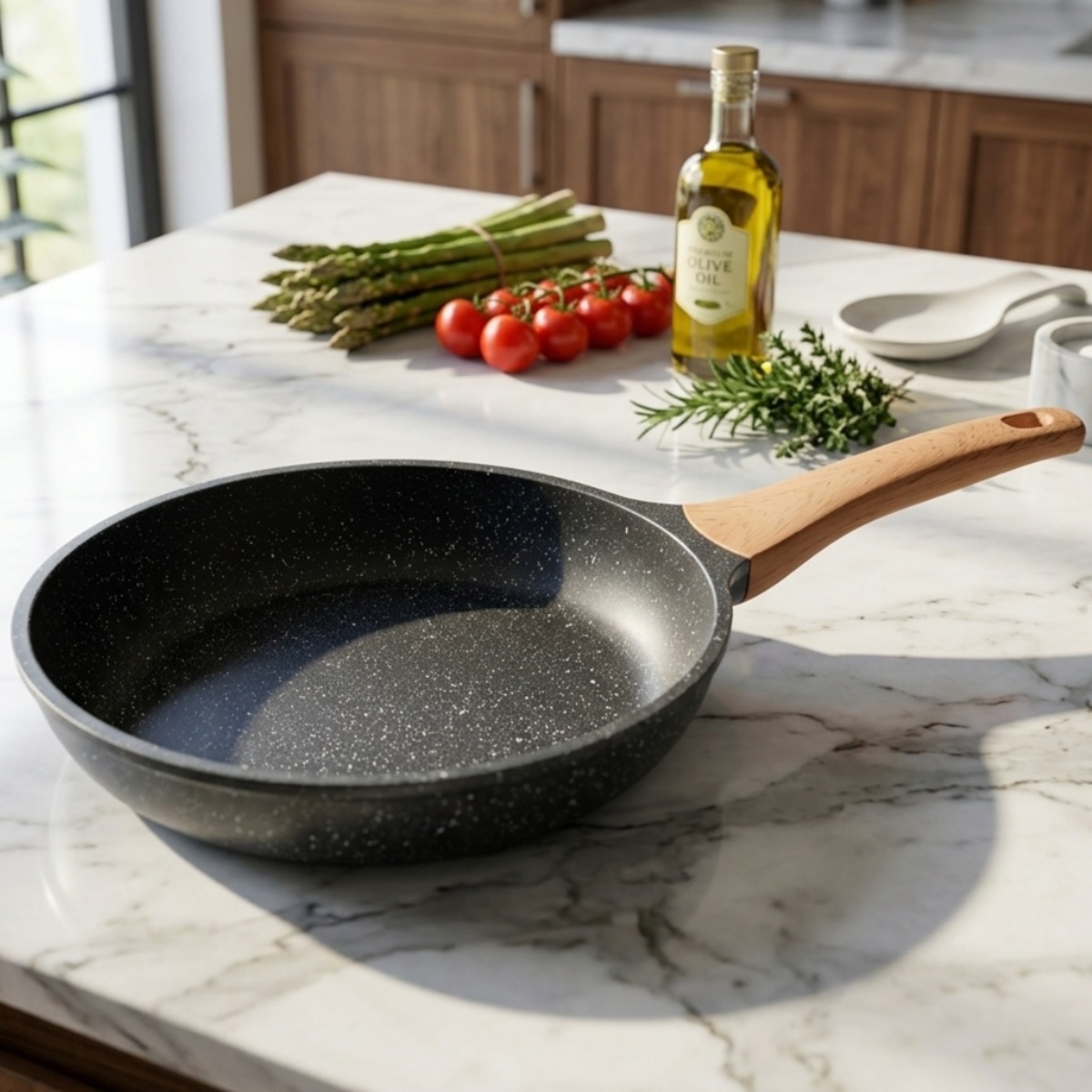 Frying Pan Granite For Induction 20cm