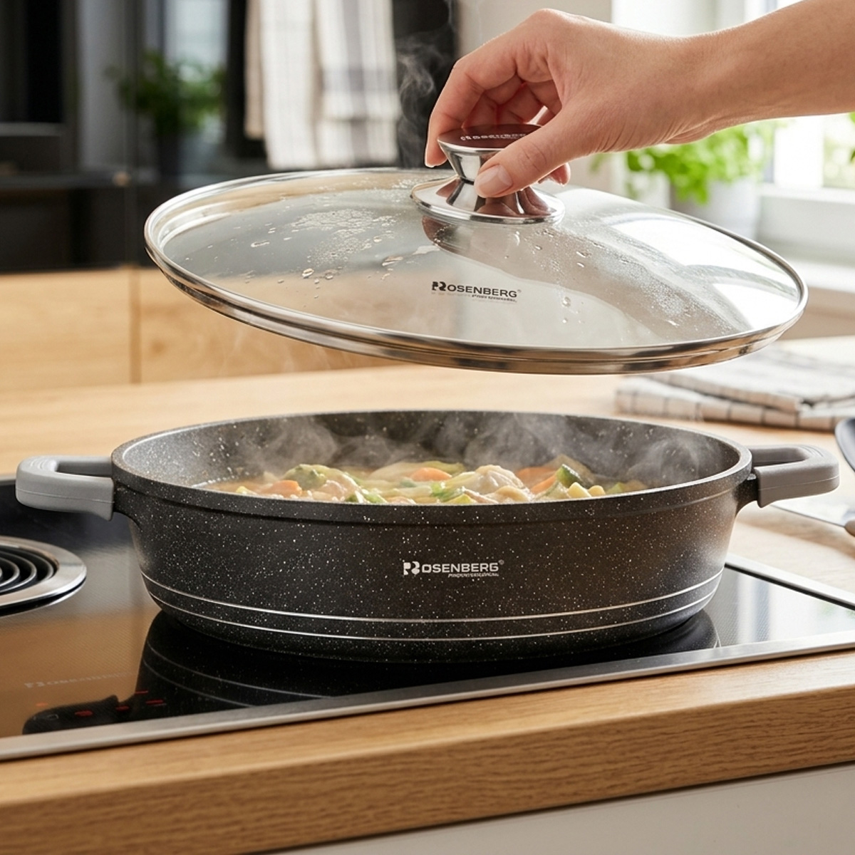 Osenberg Shallow Pan Granite 32cm
