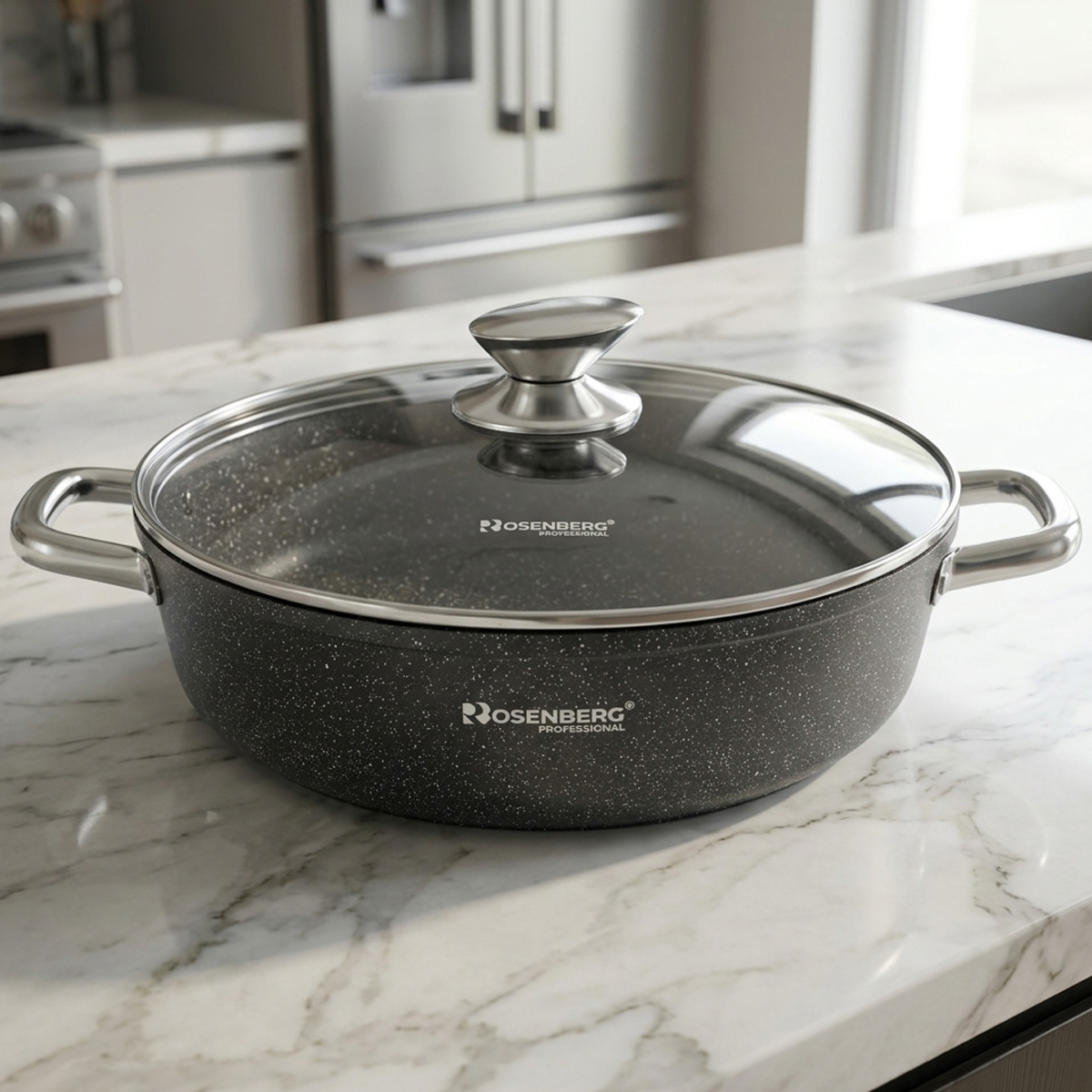 Shallow Pan Granite 40cm