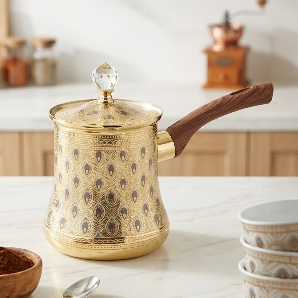 Coffee Warmer Steel Medium