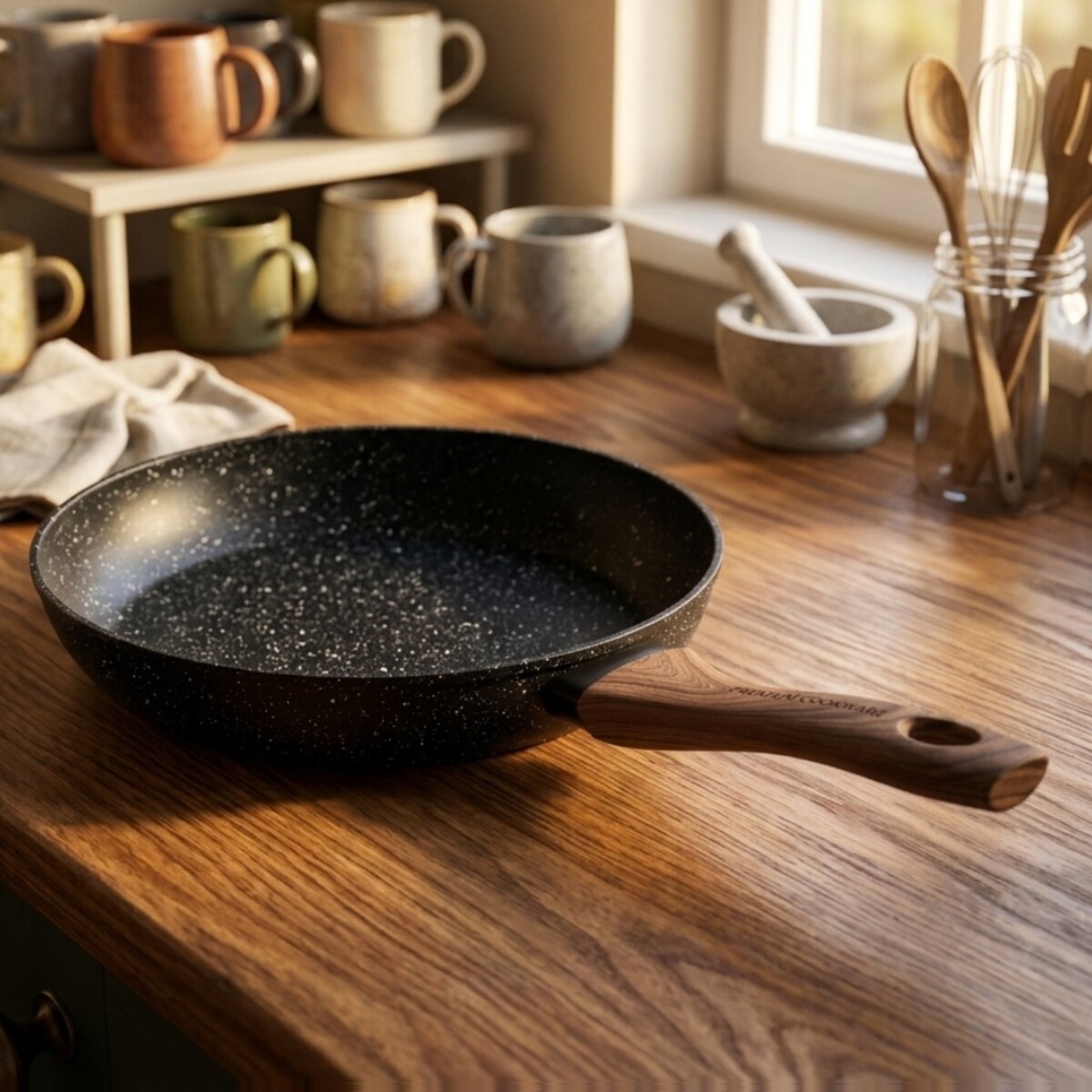 Frying Pan Granite 26cm