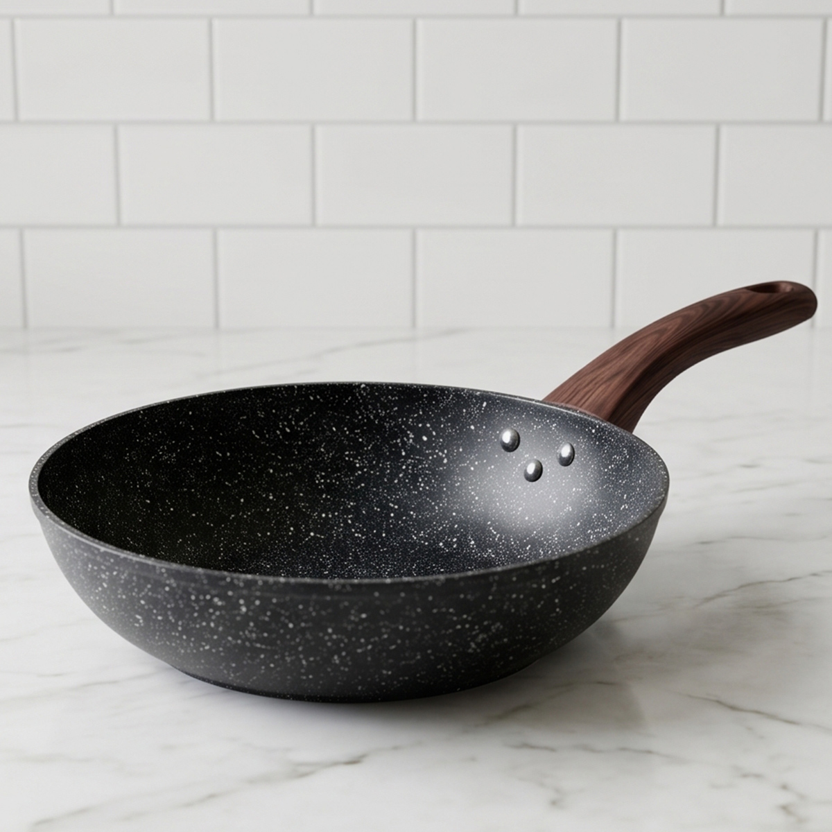 Non-Stick Granite Wok Pan 26cm